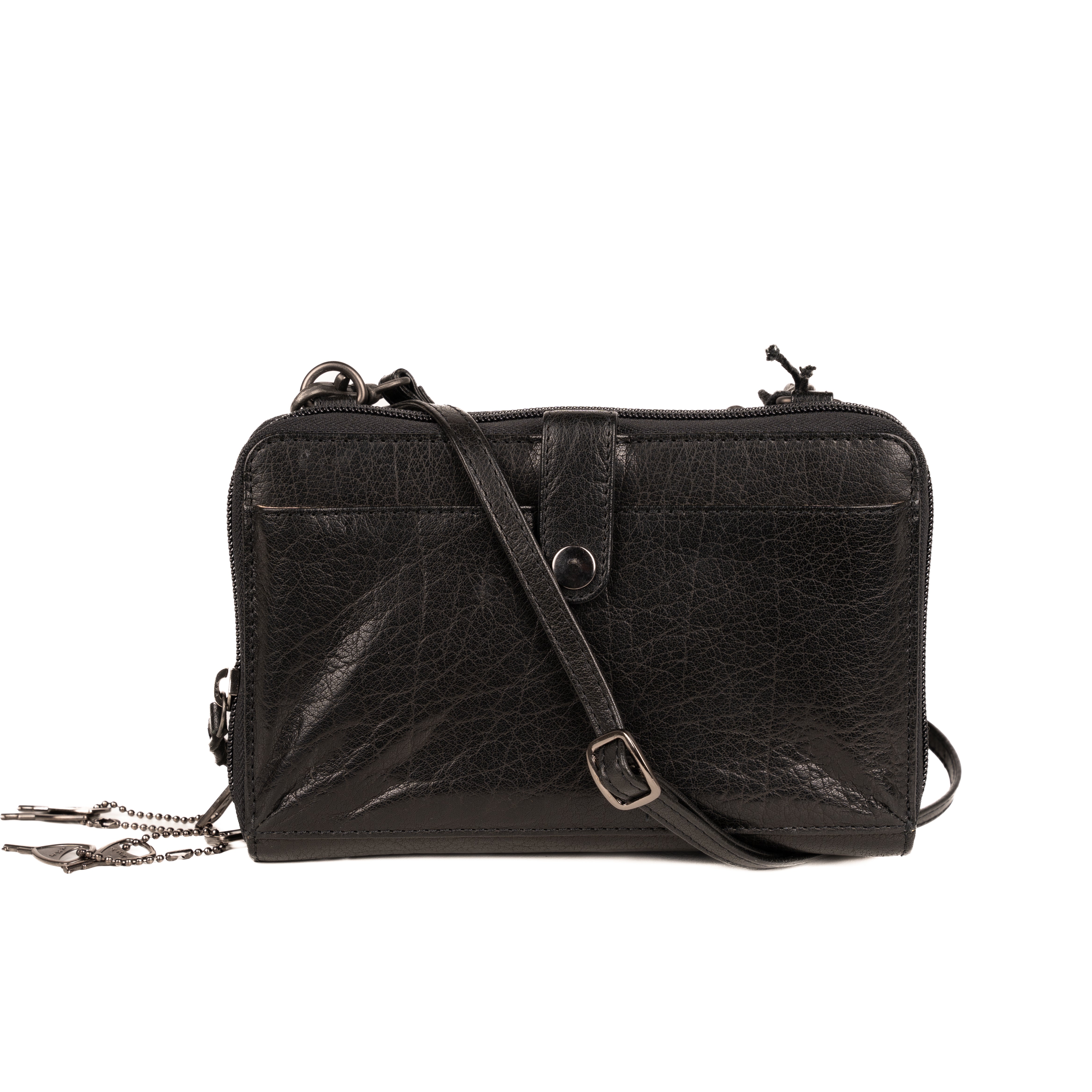#80 Concealed Carry Millie Extra Small Leather Organizer - Black