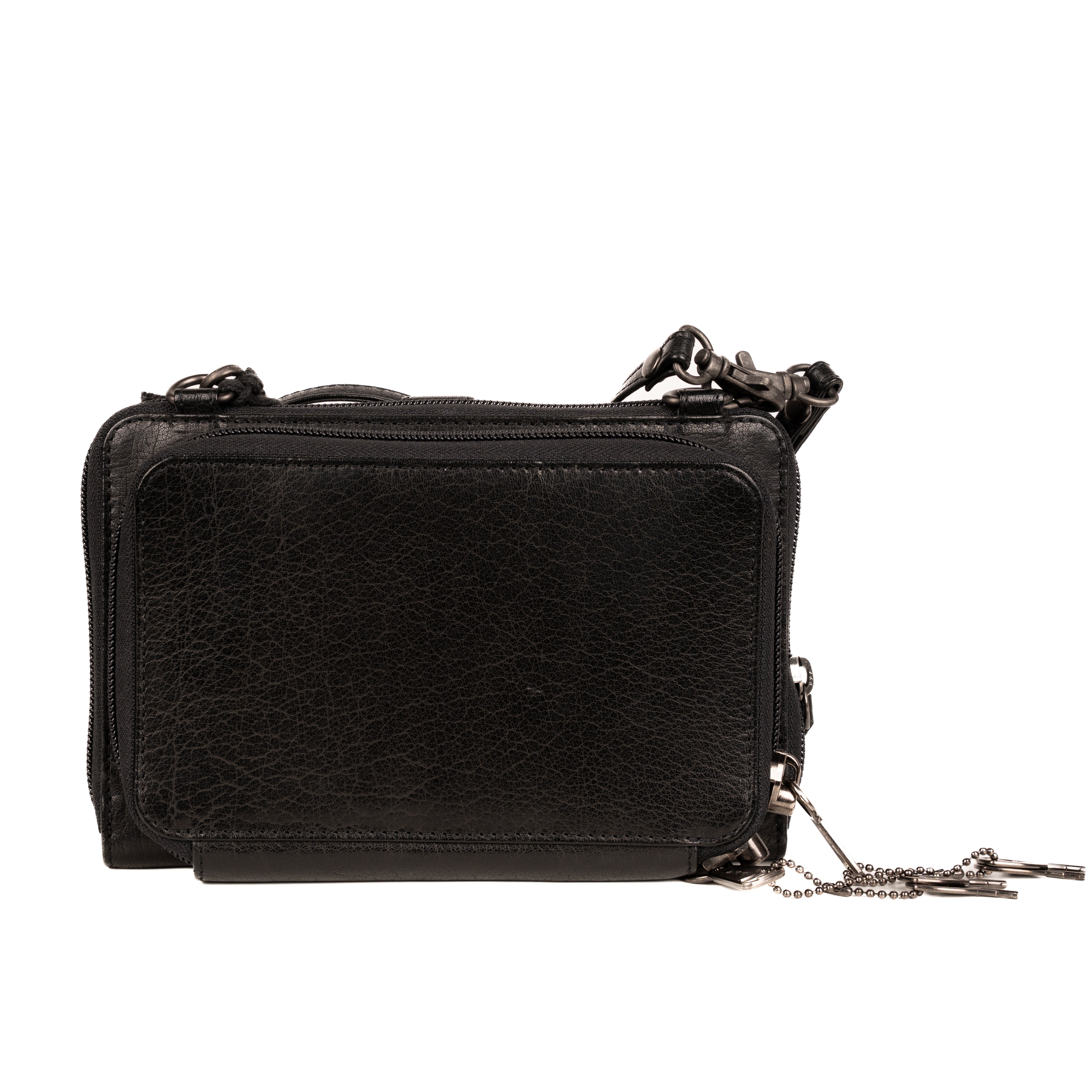 #80 Concealed Carry Millie Extra Small Leather Organizer - Black