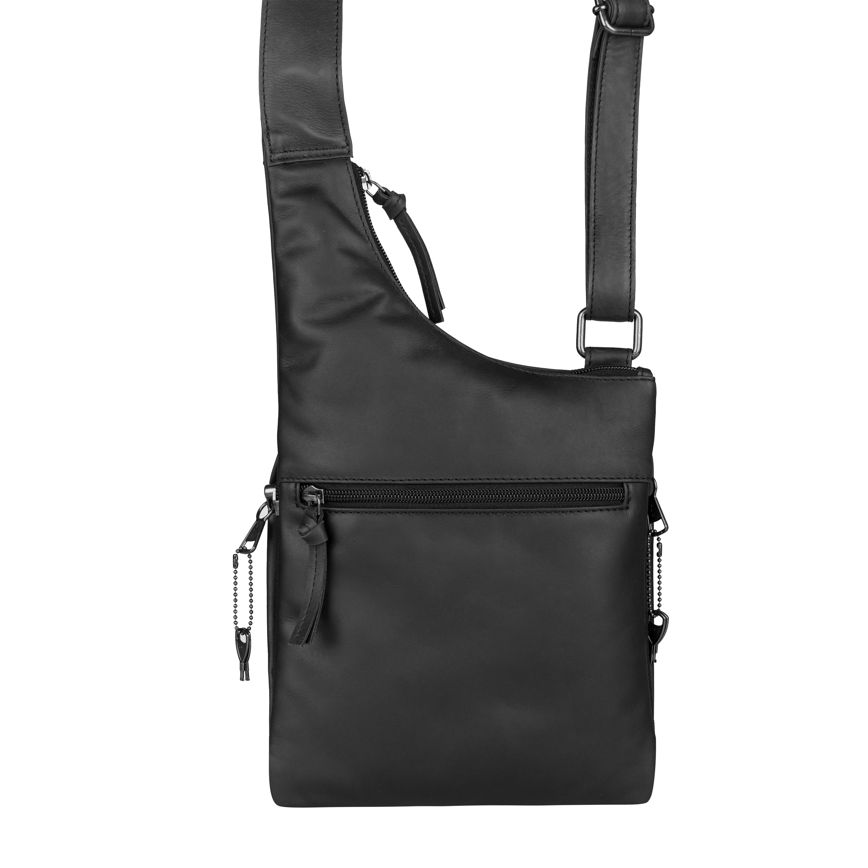 Small Black Sling Crossbody Backpack Shoulder Bag for Men Women B-Grey