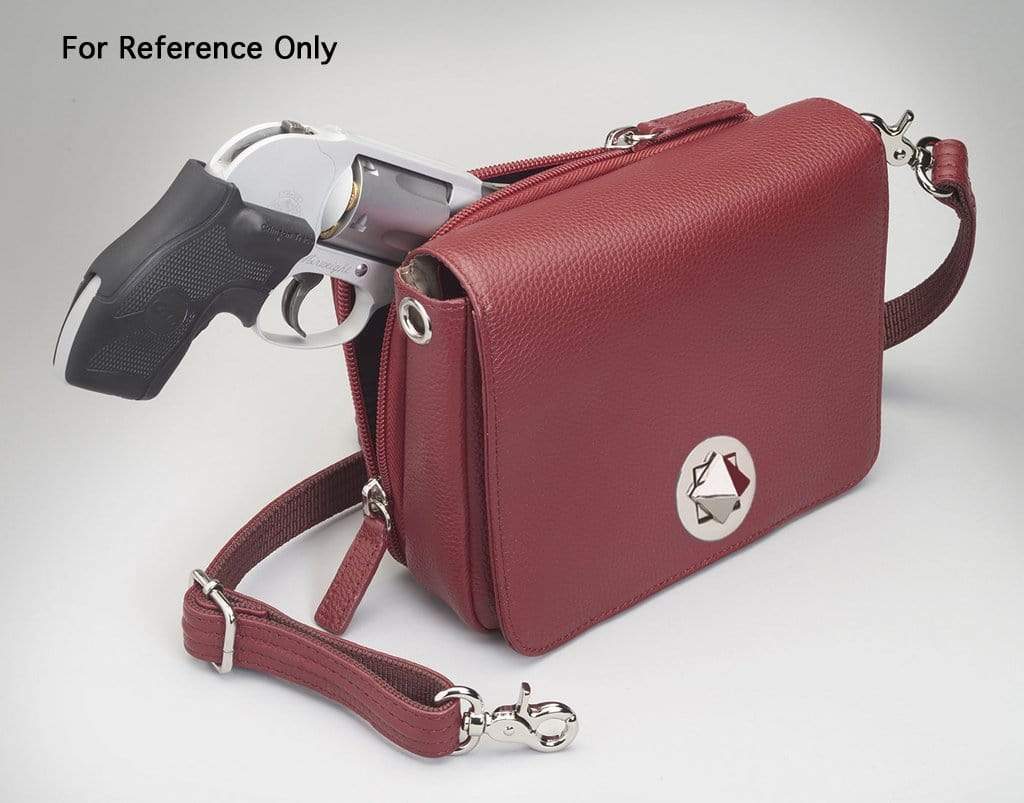 Gun Tote'n Mamas Concealed Carry Purse Tooled Concealed Carry Tooled Cowhide Organizer Crossbody Bag