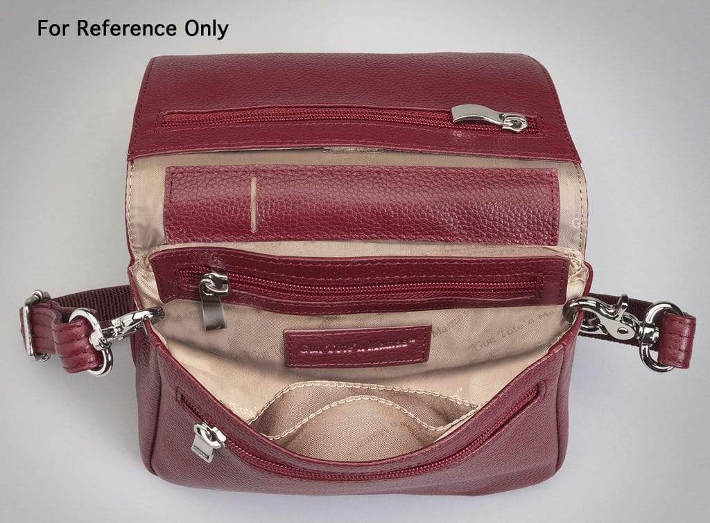 Gun Tote'n Mamas Concealed Carry Purse Tooled Concealed Carry Tooled Cowhide Organizer Crossbody Bag