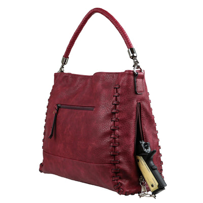 Concealed Carry Lily Tote -  Lady Conceal -  Designer Luxury Lily Tote Carry Handbag -  YKK Locking Zippers and Universal Holster -  Unique Hide Handbag Gun and Pistol Bag -  Designer Luxury Lily Leather Carry Handbag -  carry Handbag for gun carry -  Unique Lily Tote gun Handbag - 	 concealed carry gun Handbag -  concealed carry gun Handbag with locking zipper -  concealed carry Handbag for woman-  Easy Conceal Carry and Draw Purse -  Designer CCW Bag