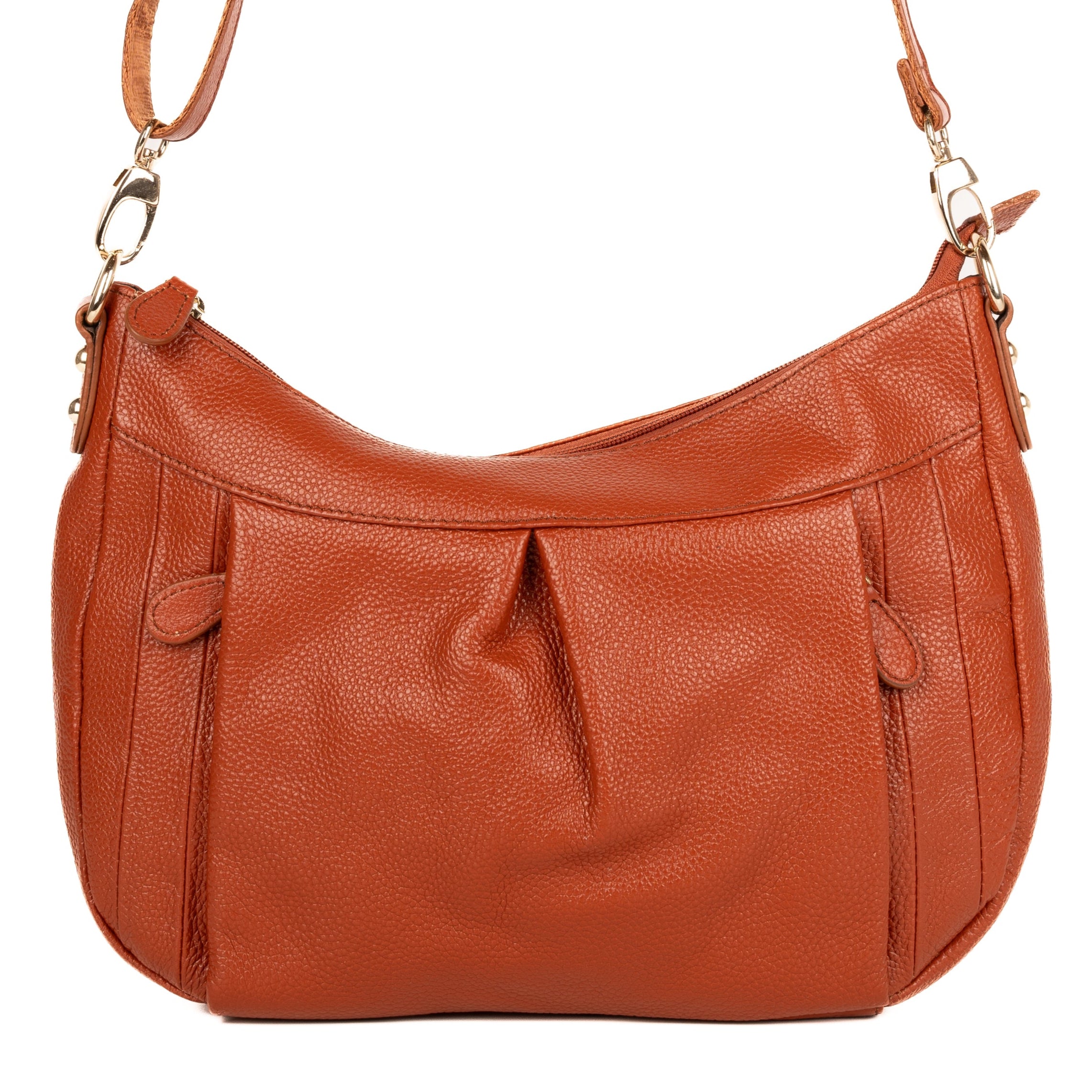 #79 - Brown Leather Hobo Purse (No Concealment)