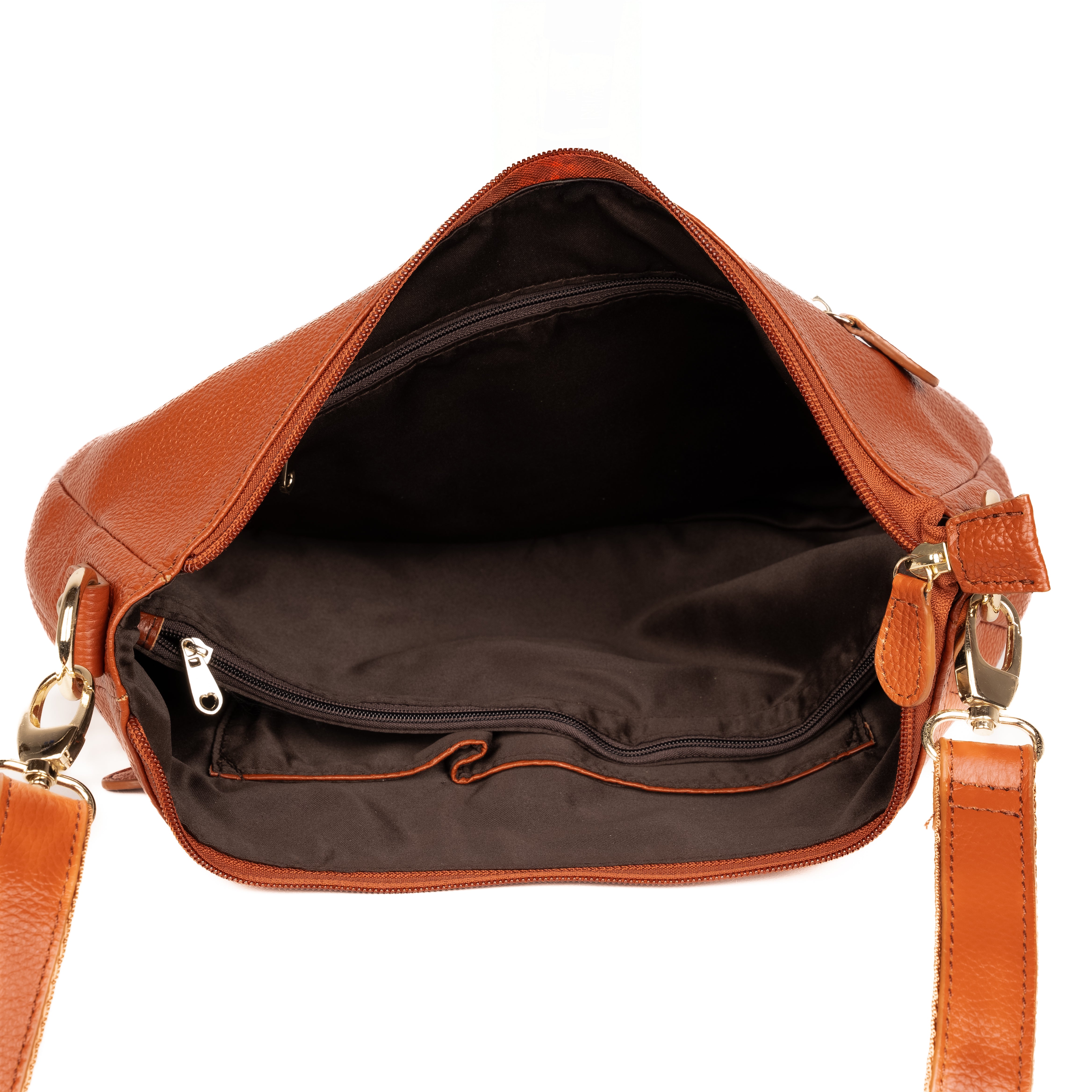 #79 - Brown Leather Hobo Purse (No Concealment)