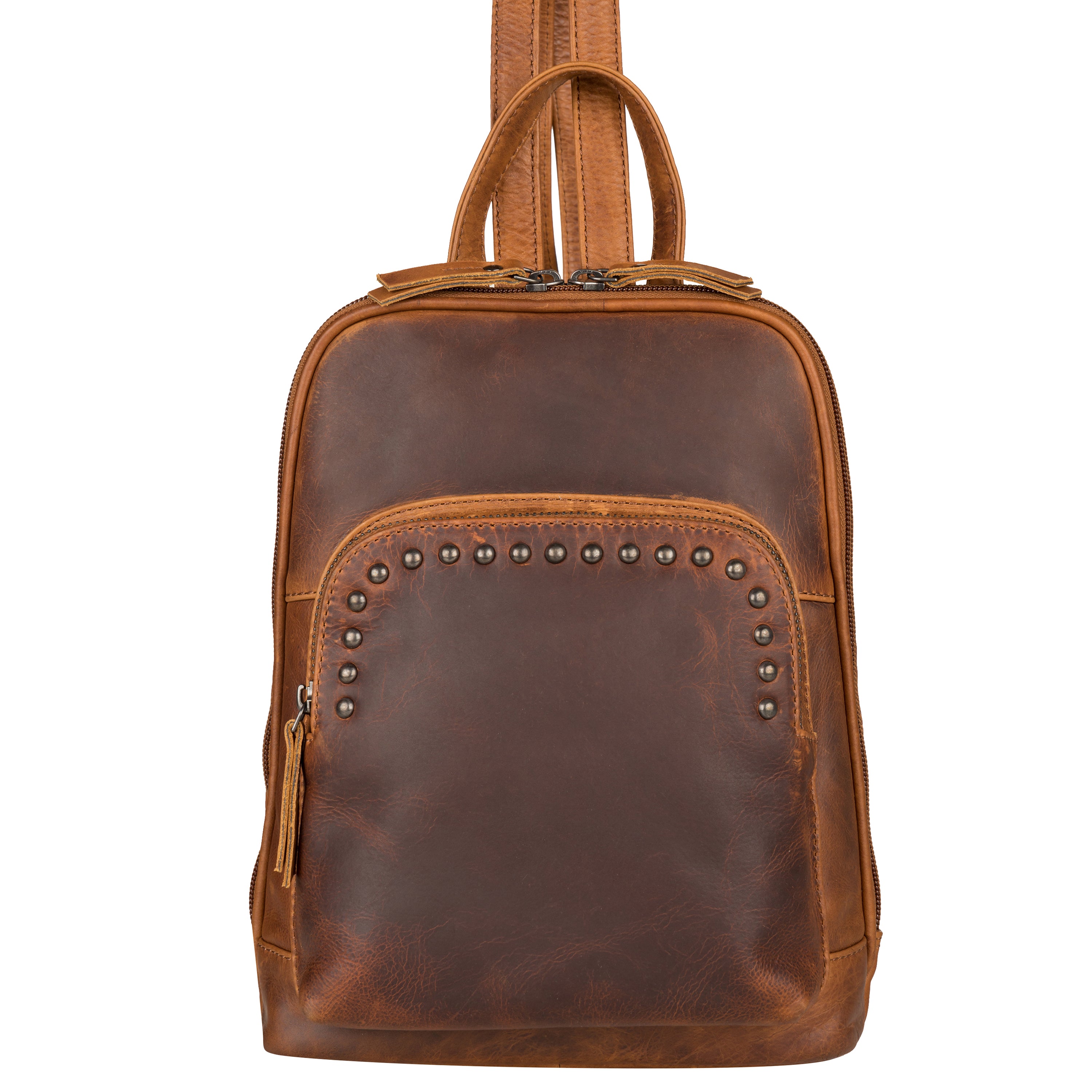 Concealed Carry Abby Leather Cognac Concealed Carry Backpack - Lady Conceal - Women conceal carry backpack for pistol - Designer Abbie Brown Carry Backpack - YKK Locking Zippers and Universal Holster - Unique Hide Backpack Gun and Pistol Bag - Designer Luxury Abby Leather Carry Handbag Backpack - carry backpack for gun carry - Unique Abbie Backpack for gun - concealed carry gun Handbag - concealed carry gun Backpack with locking zipper - concealed carry Backpack for woman