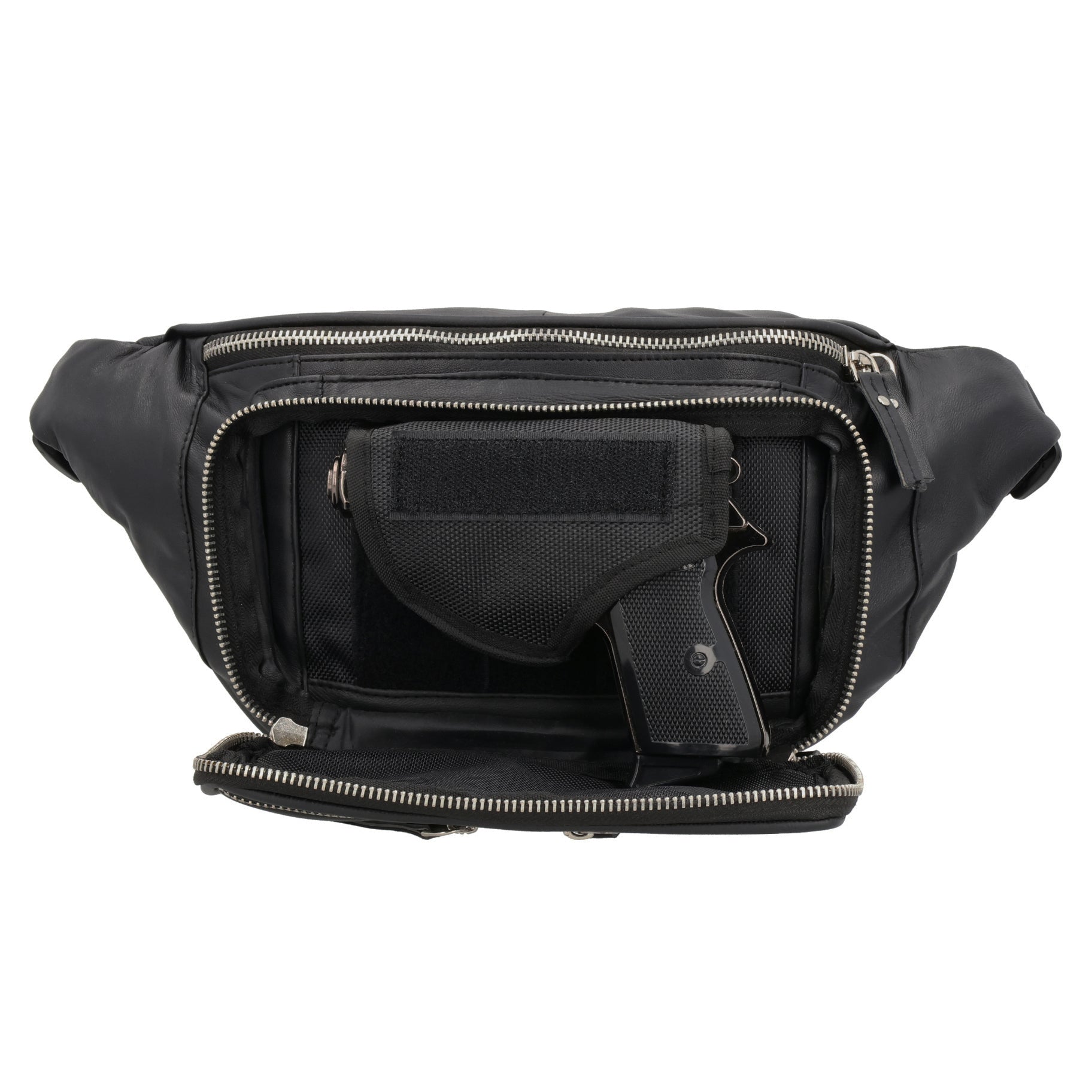 Unisex fanny pack Gun Leather Bag, Gun belt bag for men and women, Universal Holster Gun Bag, Concealed Carry Jessie Unisex Lambskin Belt Bag, DS Conceal, Outdoor Conceal Carry,  best gun carrying sling, best gun carrying fanny pack