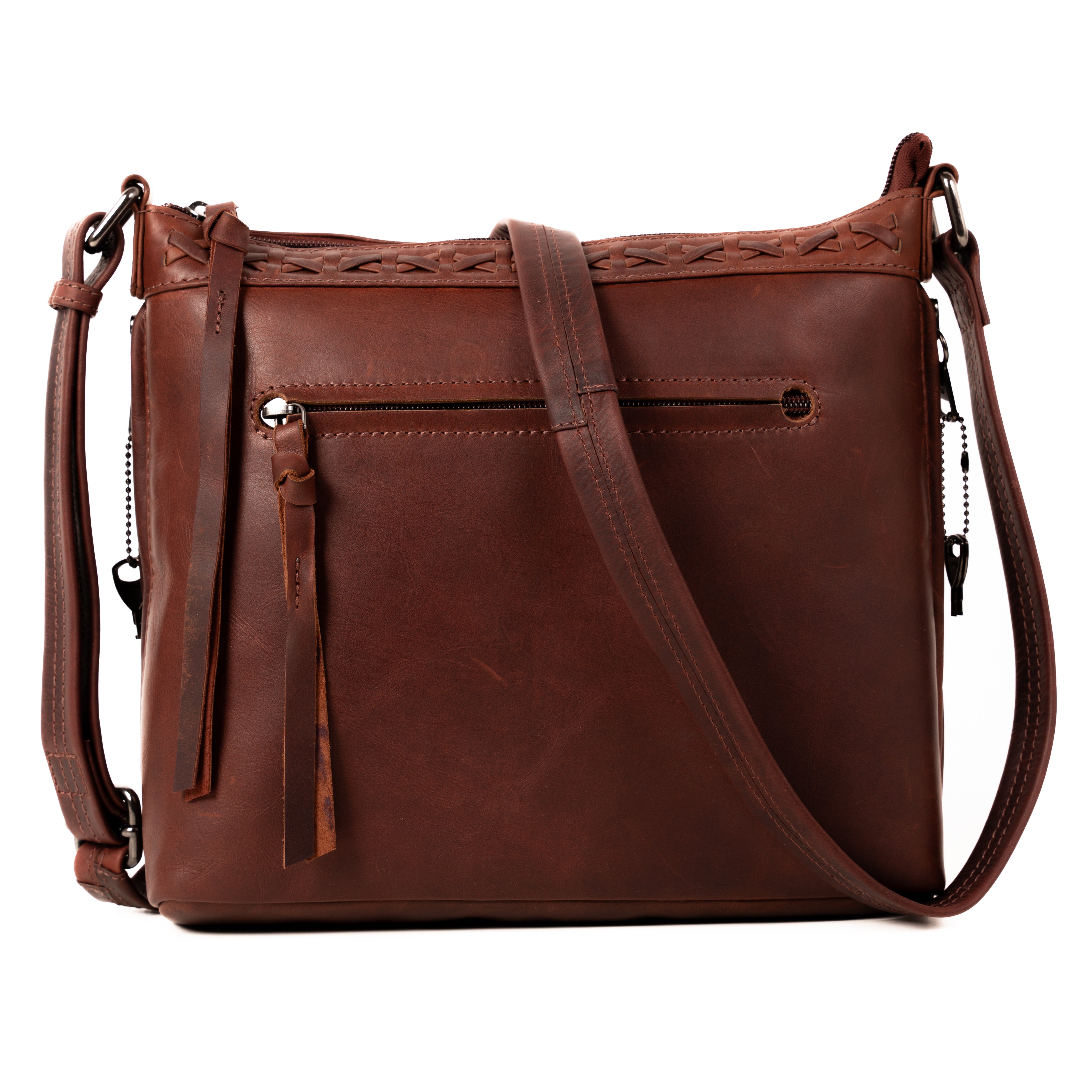 Genuine leather crossbody purse online