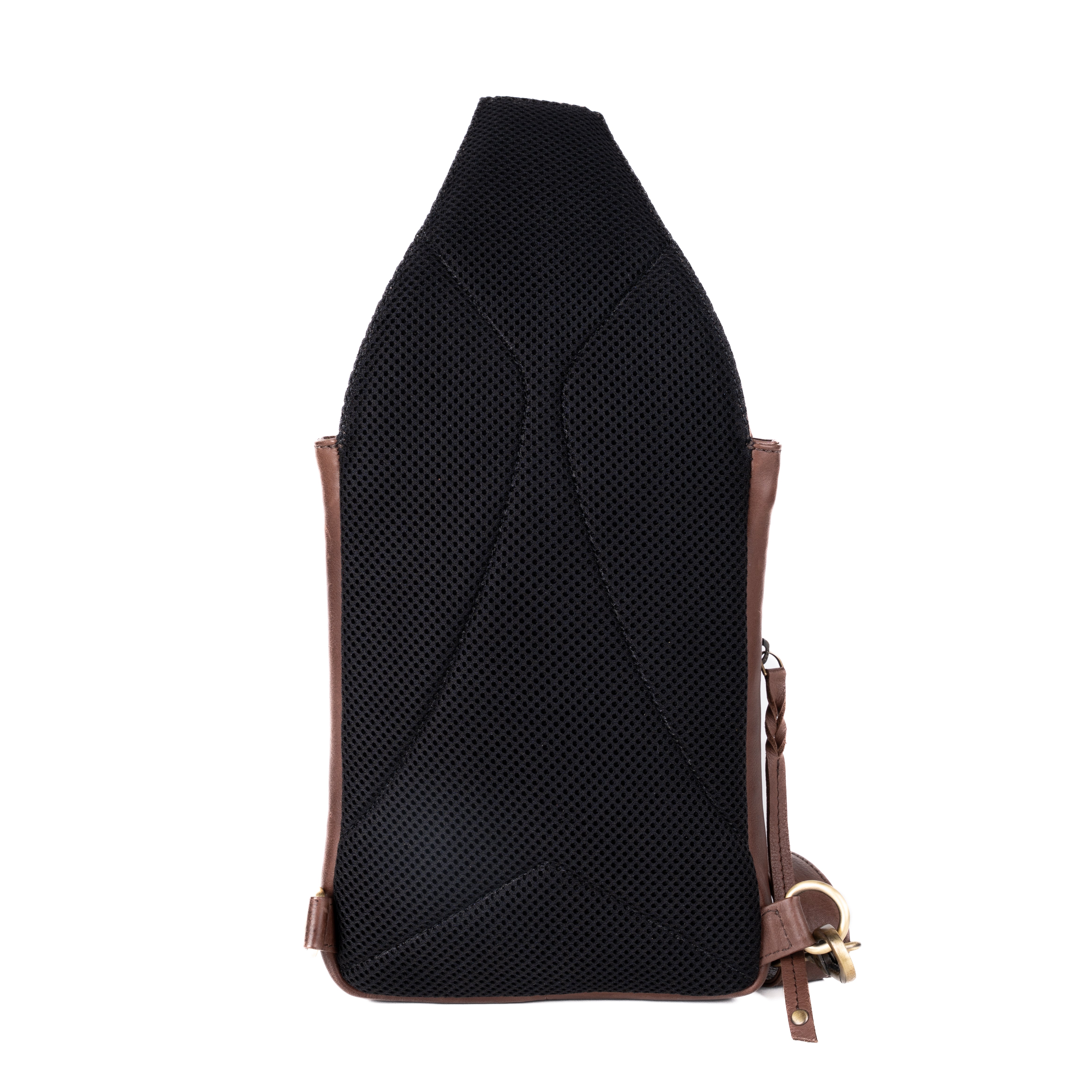 #89 - Concealed Carry Unisex Dakota Leather Sling by Lady Conceal (with Studs)