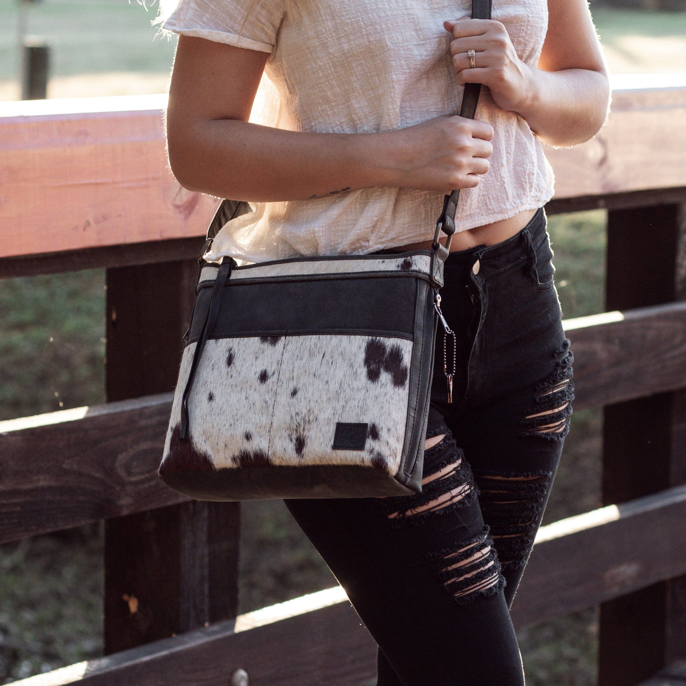 Concealed Carry Diana Crossbody by UC Leather Company -  soft leather shoulder bags for women's -  crossbody bags for everyday use -  most popular crossbody bag -  crossbody bags for guns -  crossbody handgun bag -  Unique Hide Purse -  Conceal Carry Western Purse -  Stylish CCW Bag -  Bag for Conceal Carrying Women - -  Gun Bag for Women