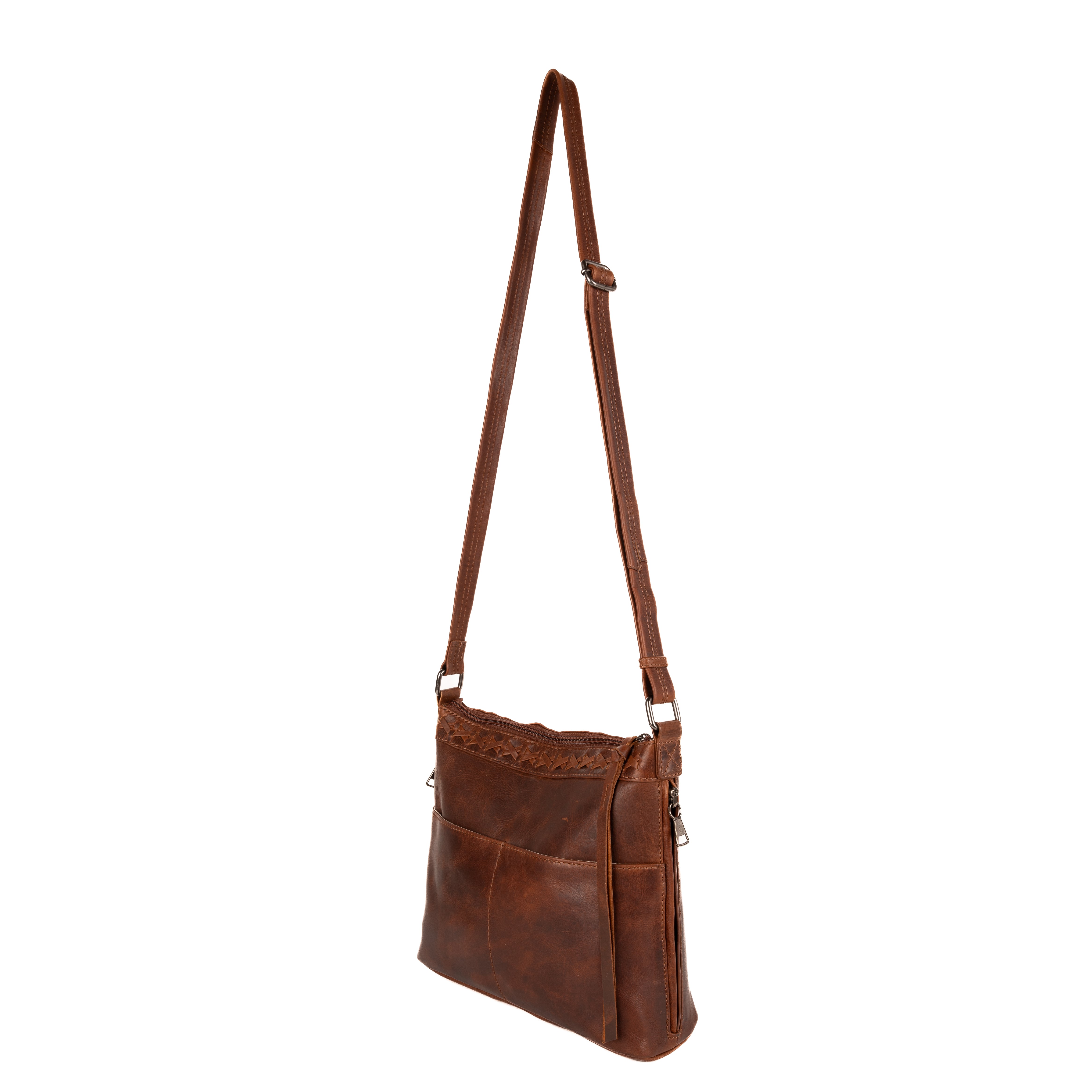 Concealed Carry Faith Leather Crossbody by Lady Conceal