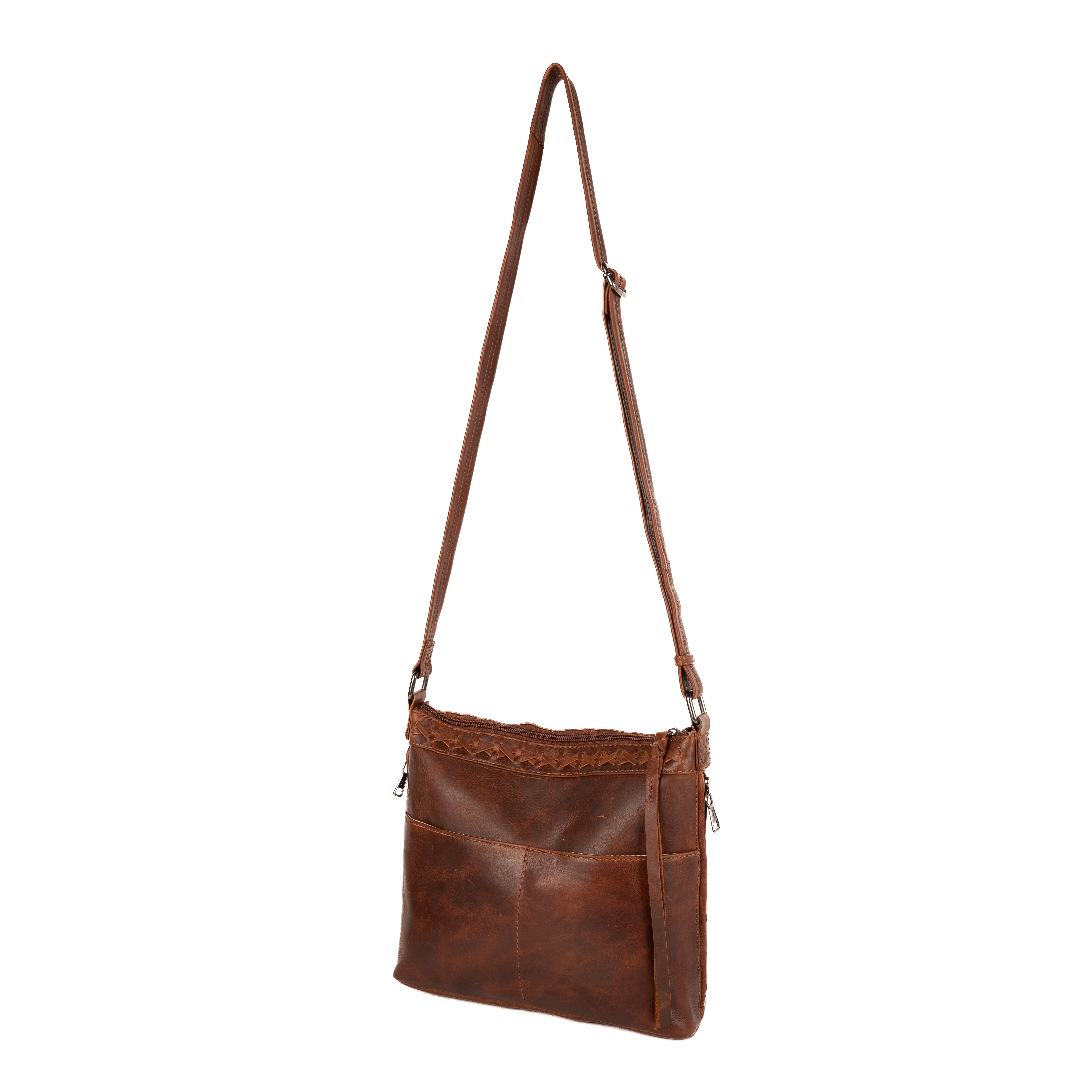 Concealed Carry Faith Leather Crossbody by Lady Conceal