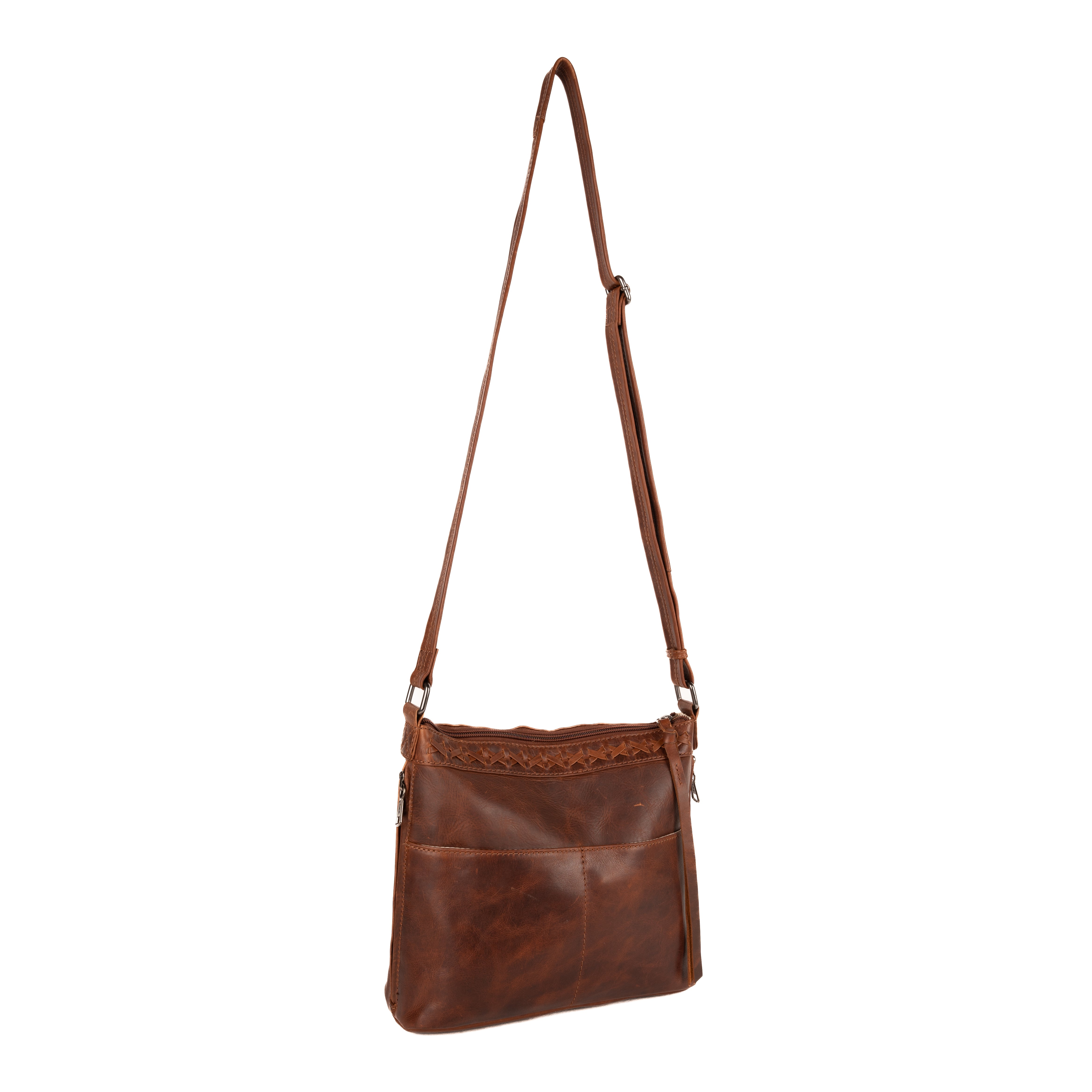 Concealed Carry Faith Leather Crossbody by Lady Conceal