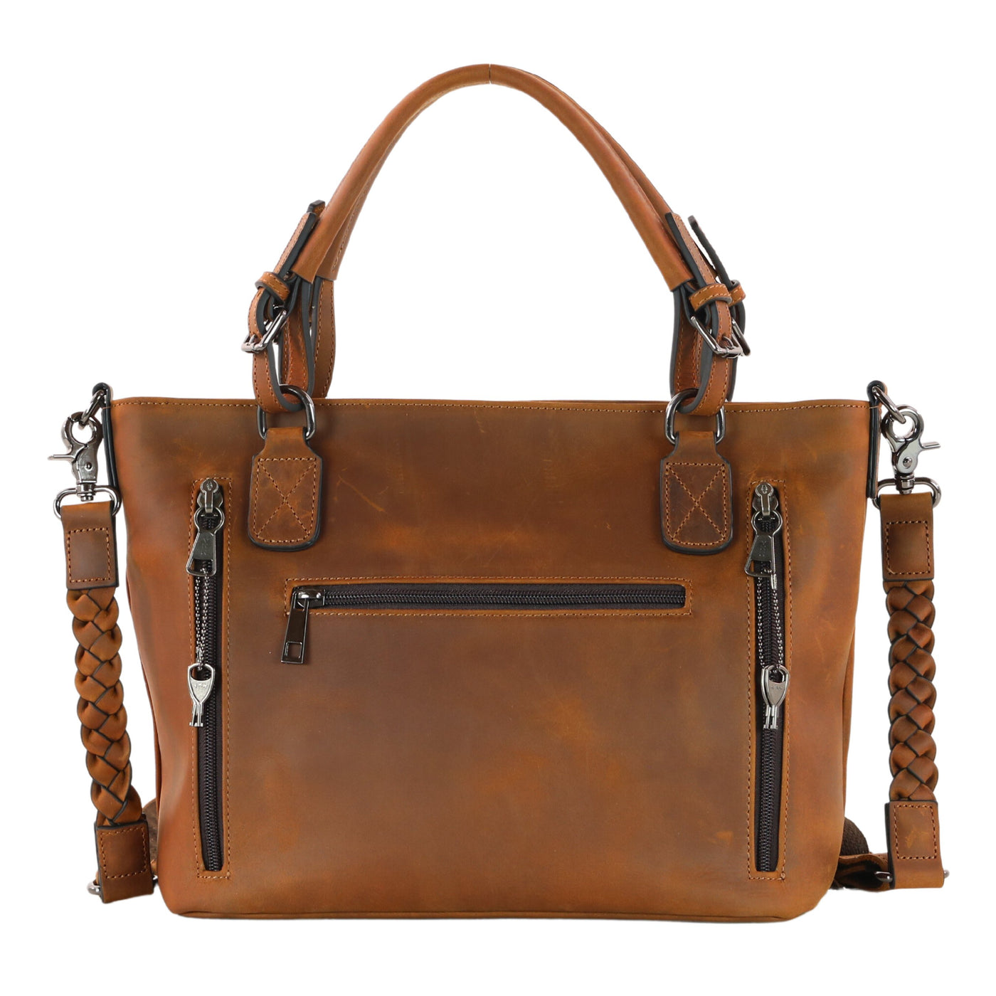 Women's Concealed Carry Purse │ Bailey Leather Satchel – Lady Conceal