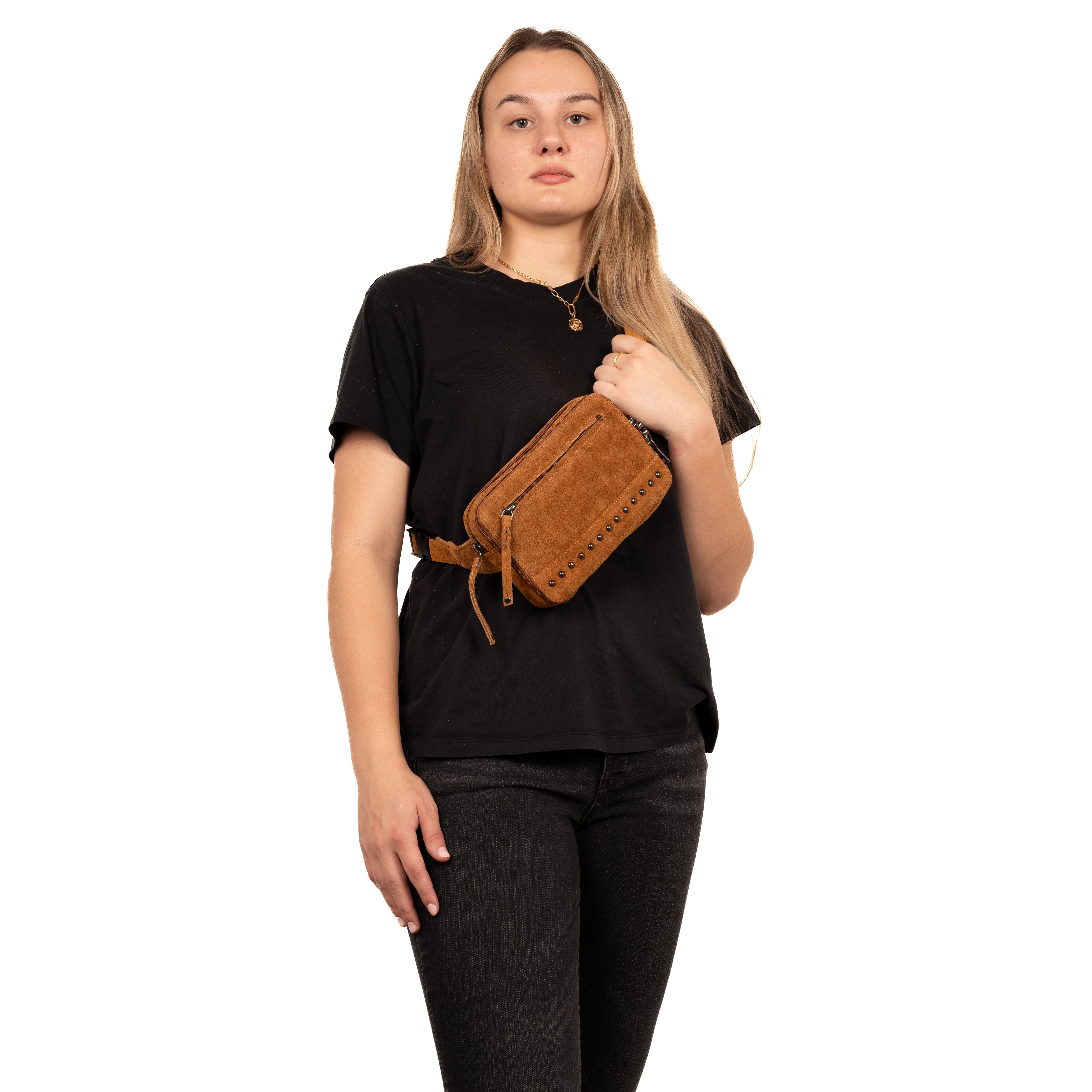 Concealed Carry Kailey Leather Purse Pack by Lady Conceal