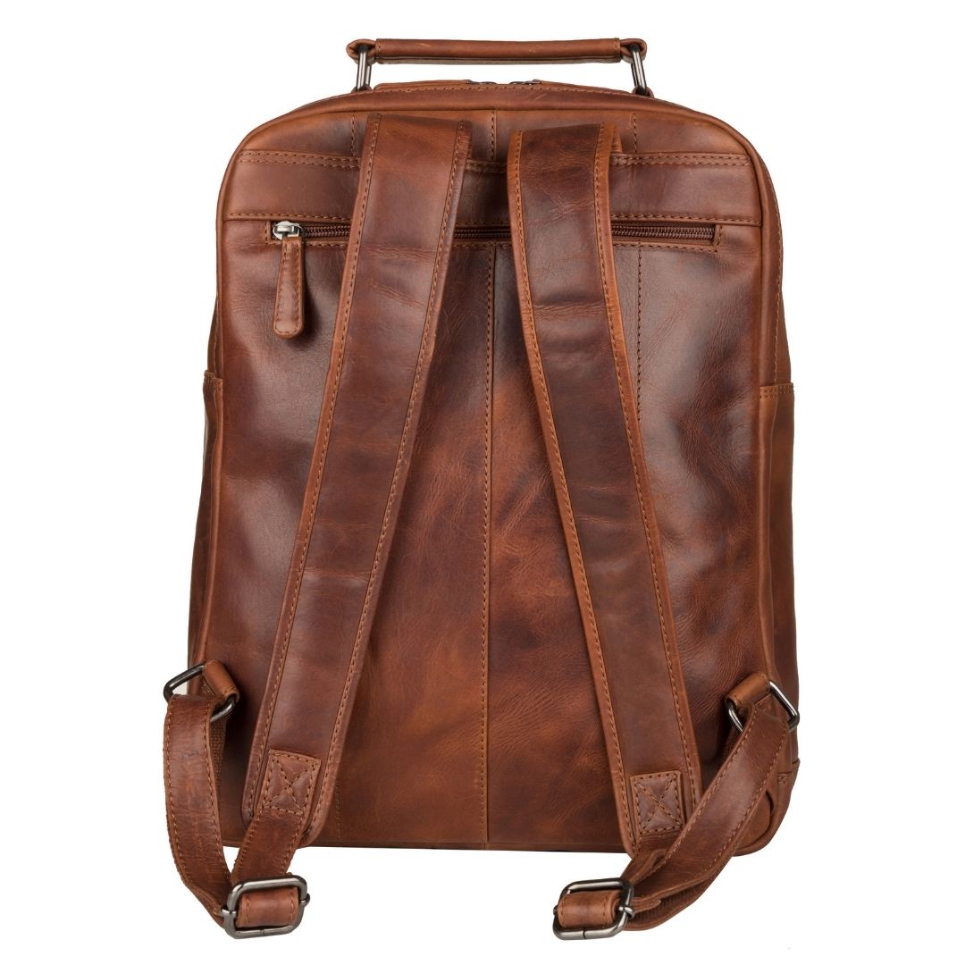Concealed Carry Quinn Unisex Leather Backpack by Lady Conceal - Lady Conceal - Locking Gun Bag - Easy Draw Conceal Carry - Women Gun Users - gun carrier backpack - best gun carrying backpack- best gun carry backpack - Pistol and Firearm Bag - Western Hide Backpack - Boho Stylish Backpack for Women - Universal Holster Bag - Marley Unisex Backpack - Women's Concealed Carry Bagpack - premium leather backpack