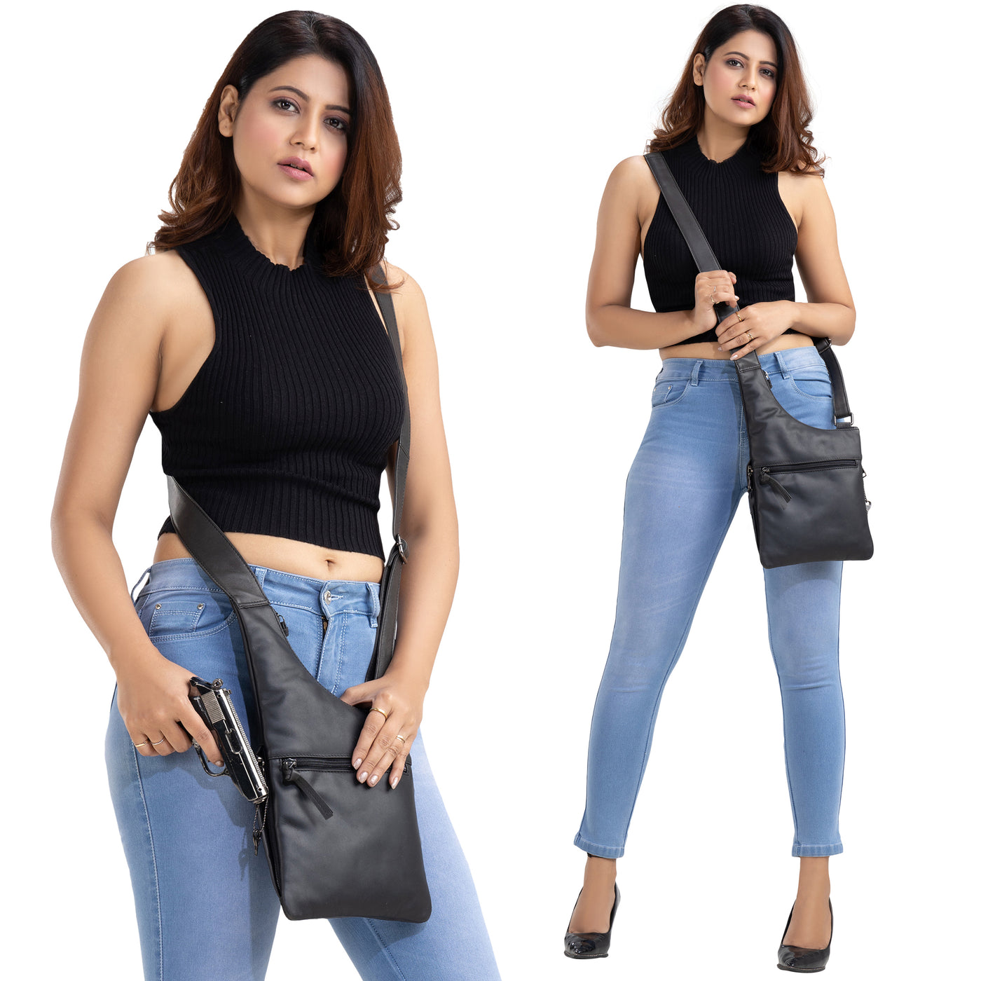 Women's Concealed Carry Purses | Remi Crossbody by Lady Conceal