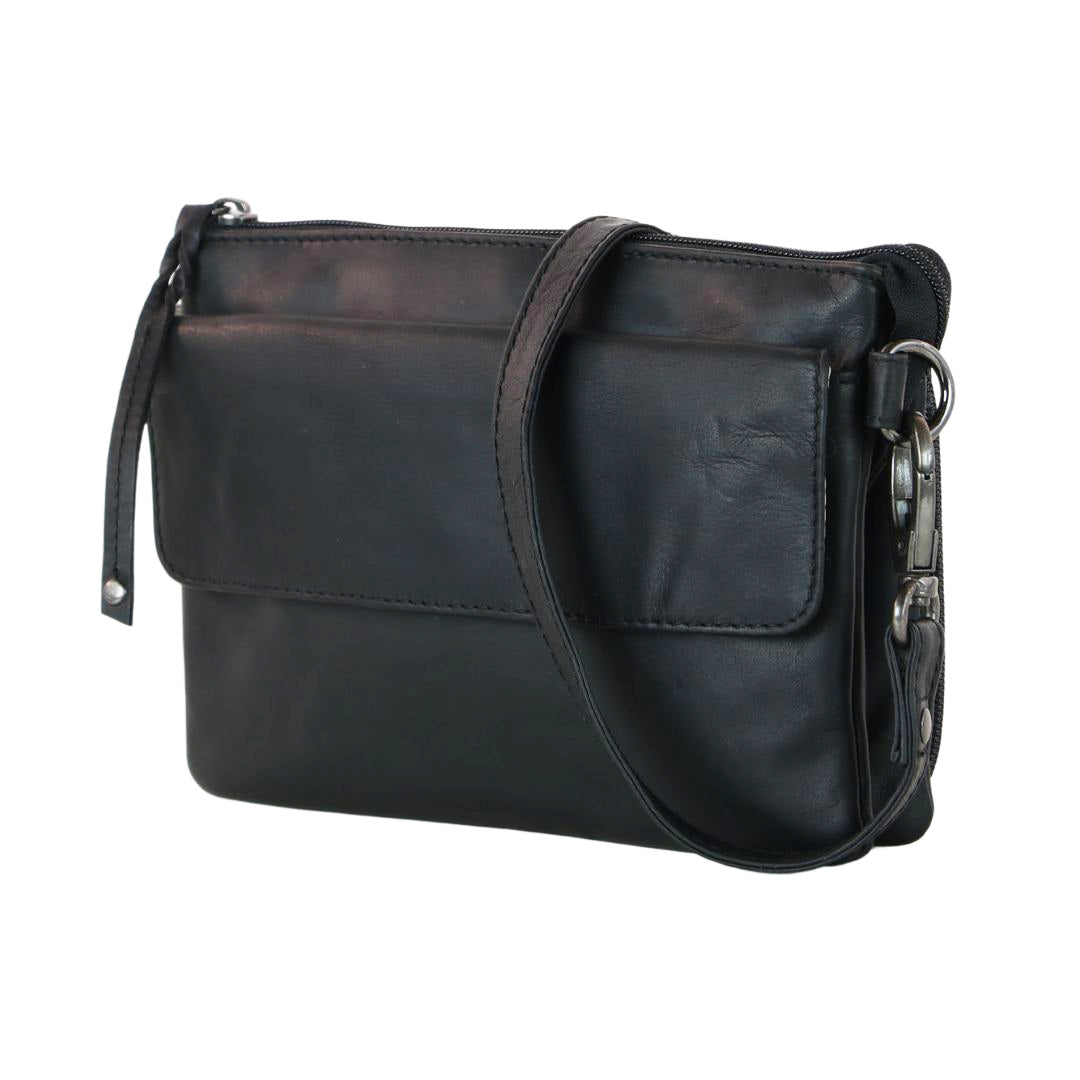 he Concealed Carry Natasha Crossbody - Locking zippers and universal holster - Leather Crossbody pistol bag - Tactical womans purse for pistol - Concealed Carry Purse - most popular crossbody bag - crossbody handgun bag - crossbody bags for everyday use - Lady Conceal - Unique Hide Purse - Locking YKK Purse - Fanny Pack for Gun and Pistol - Easy CCW - Fast Draw Bag - Secure Gun Bag