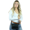 The Concealed Carry Natasha Crossbody - Locking zippers and universal holster - Leather Crossbody pistol bag - Tactical womans purse for pistol - Concealed Carry Purse - most popular crossbody bag - crossbody handgun bag - crossbody bags for everyday use - Lady Conceal - Unique Hide Purse - Locking YKK Purse - Fanny Pack for Gun and Pistol - Easy CCW - Fast Draw Bag - Secure Gun Bag
