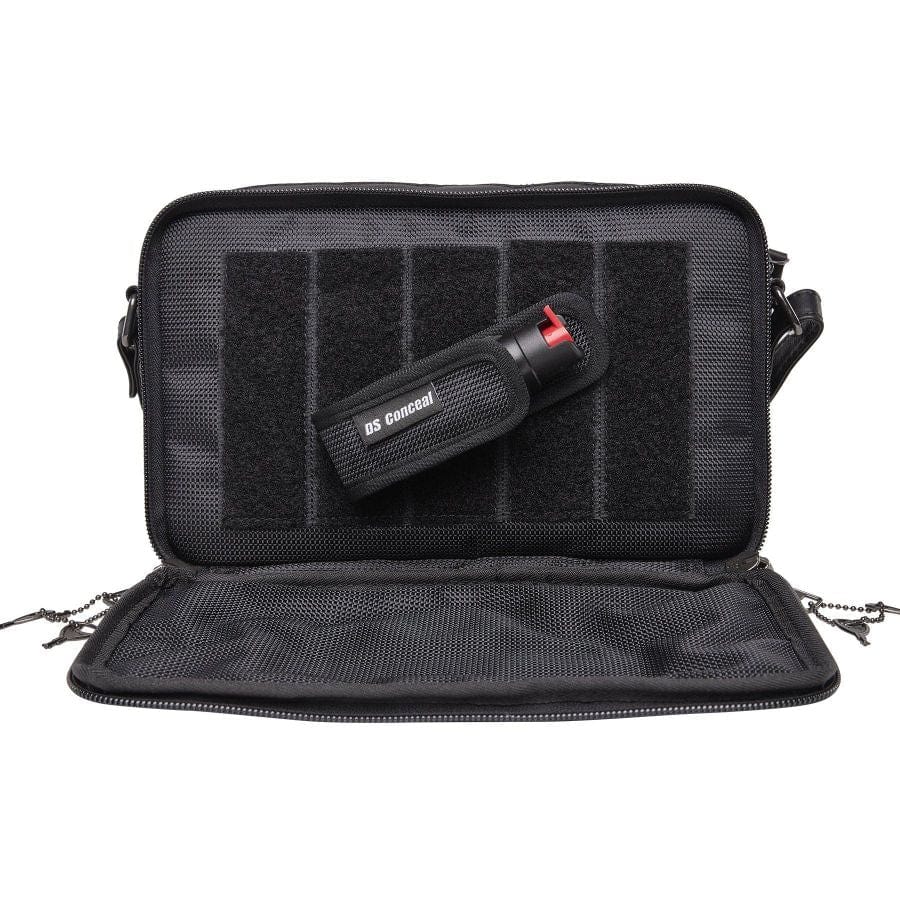 Pepper Spray Taser Pouch Kit by DS Conceal - Pepper Spray and Taser Velcro Holster - Concealed Carry Holster for Self Defense - Taser Bag 