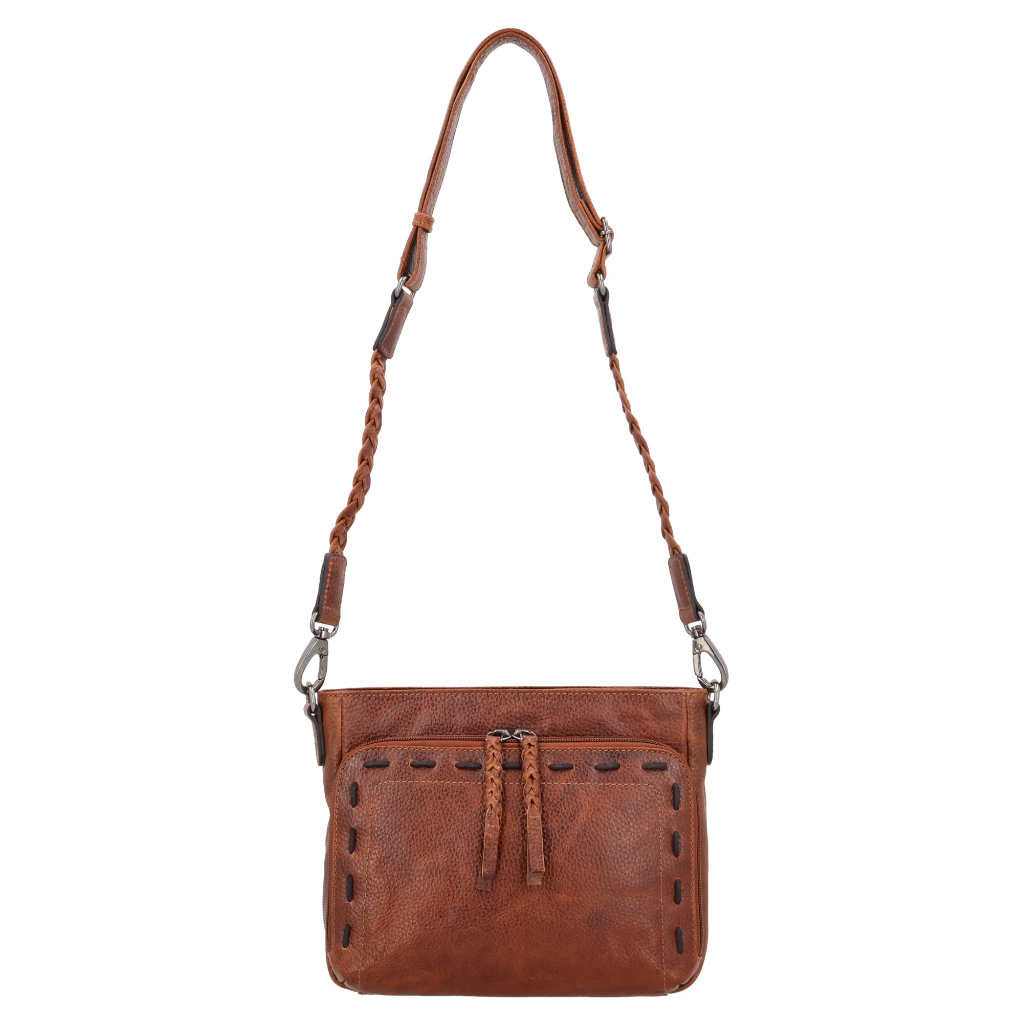 Concealed Carry Zoe Leather Crossbody by Lady Conceal