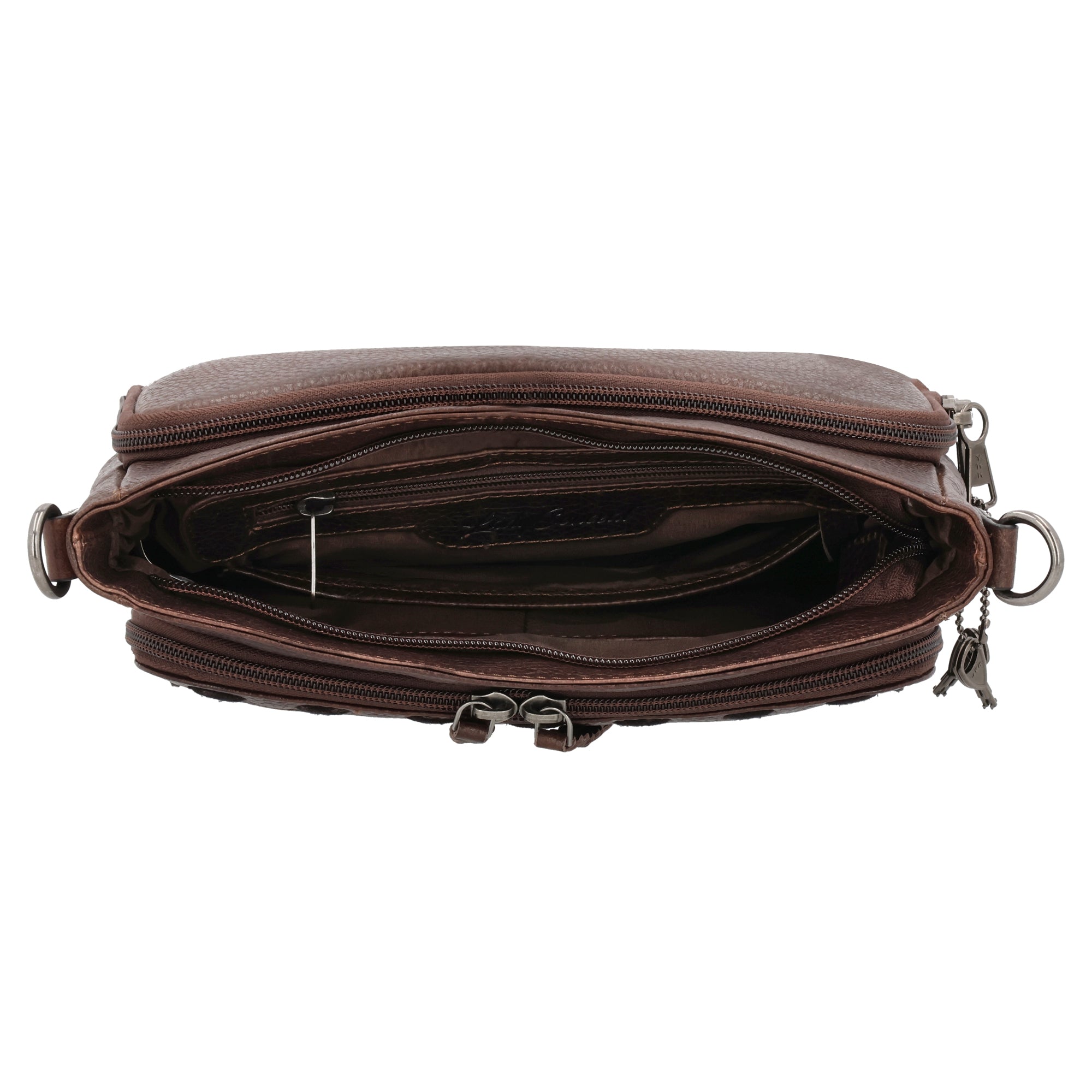 Concealed Carry Zoe Leather Crossbody by Lady Conceal