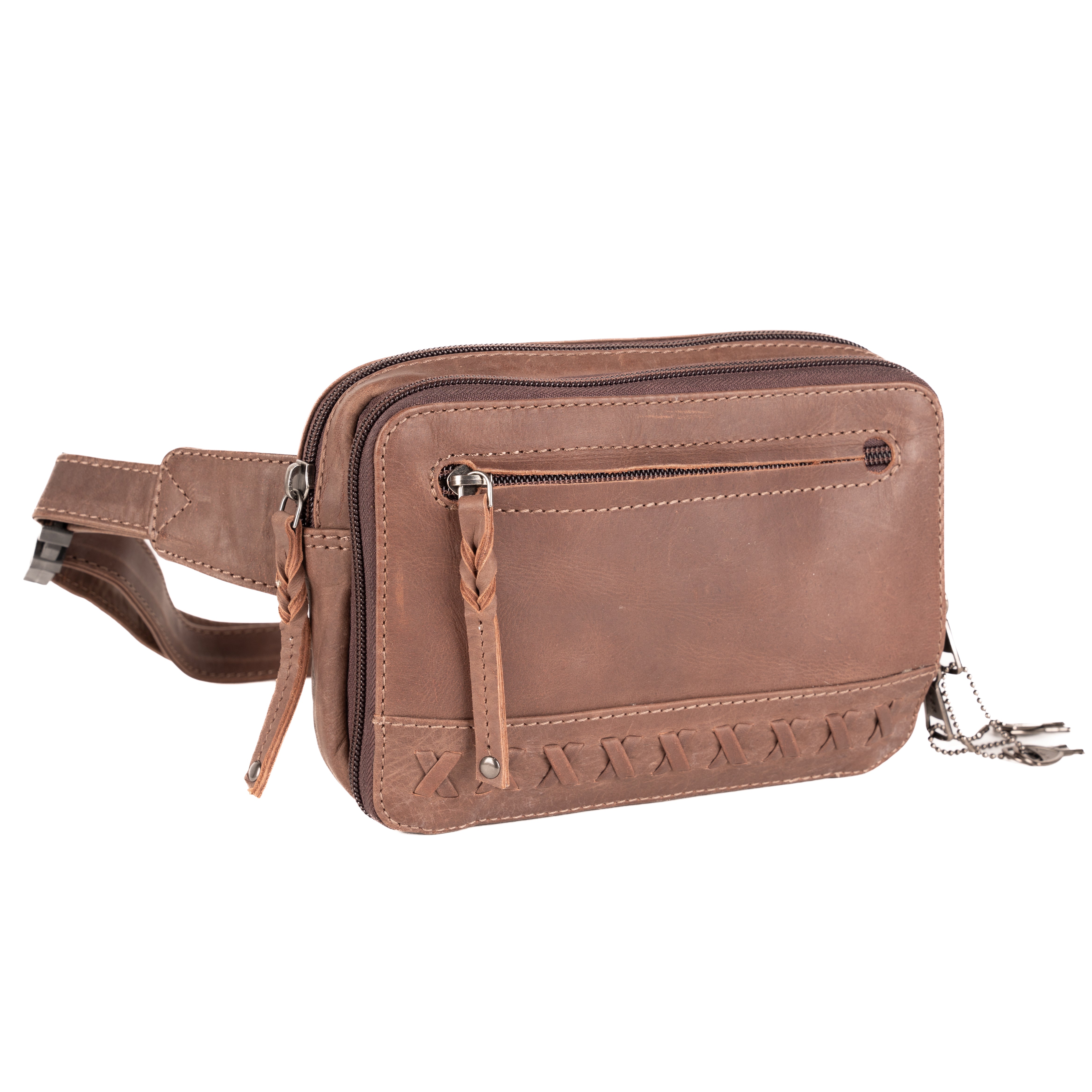 Concealed Carry Kailey Leather Purse Pack by Lady Conceal