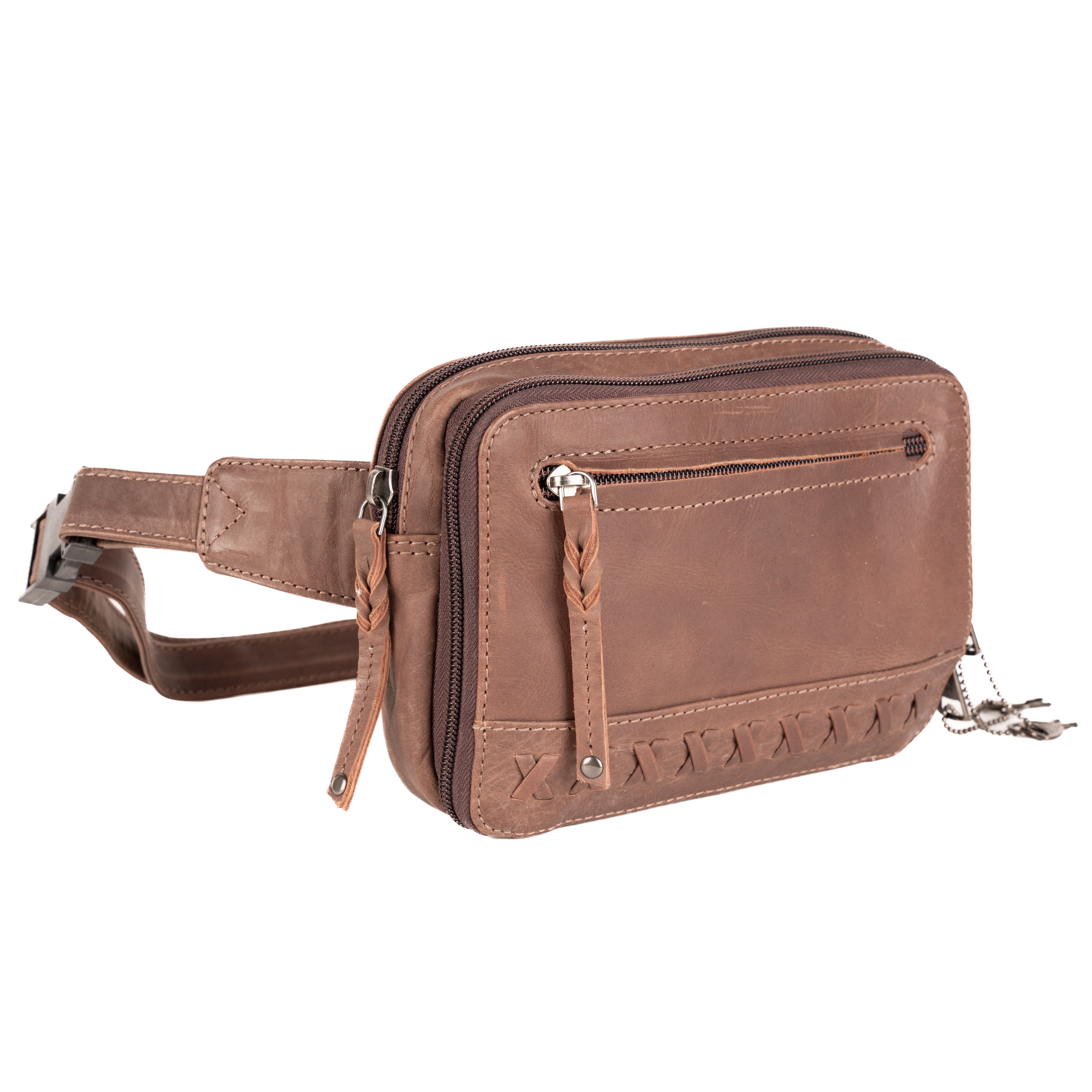 Concealed Carry Kailey Leather Purse Pack by Lady Conceal