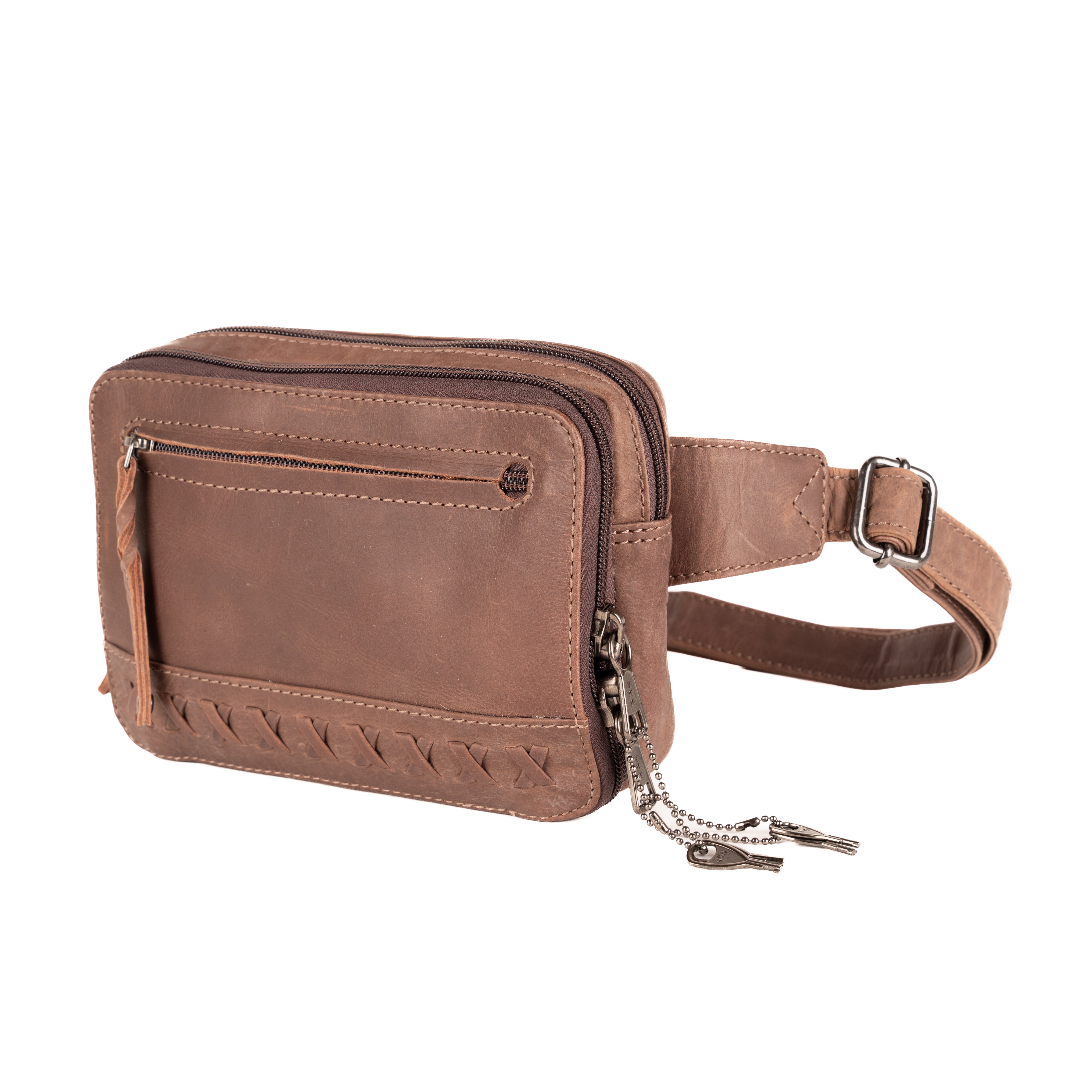 Concealed Carry Kailey Leather Purse Pack by Lady Conceal