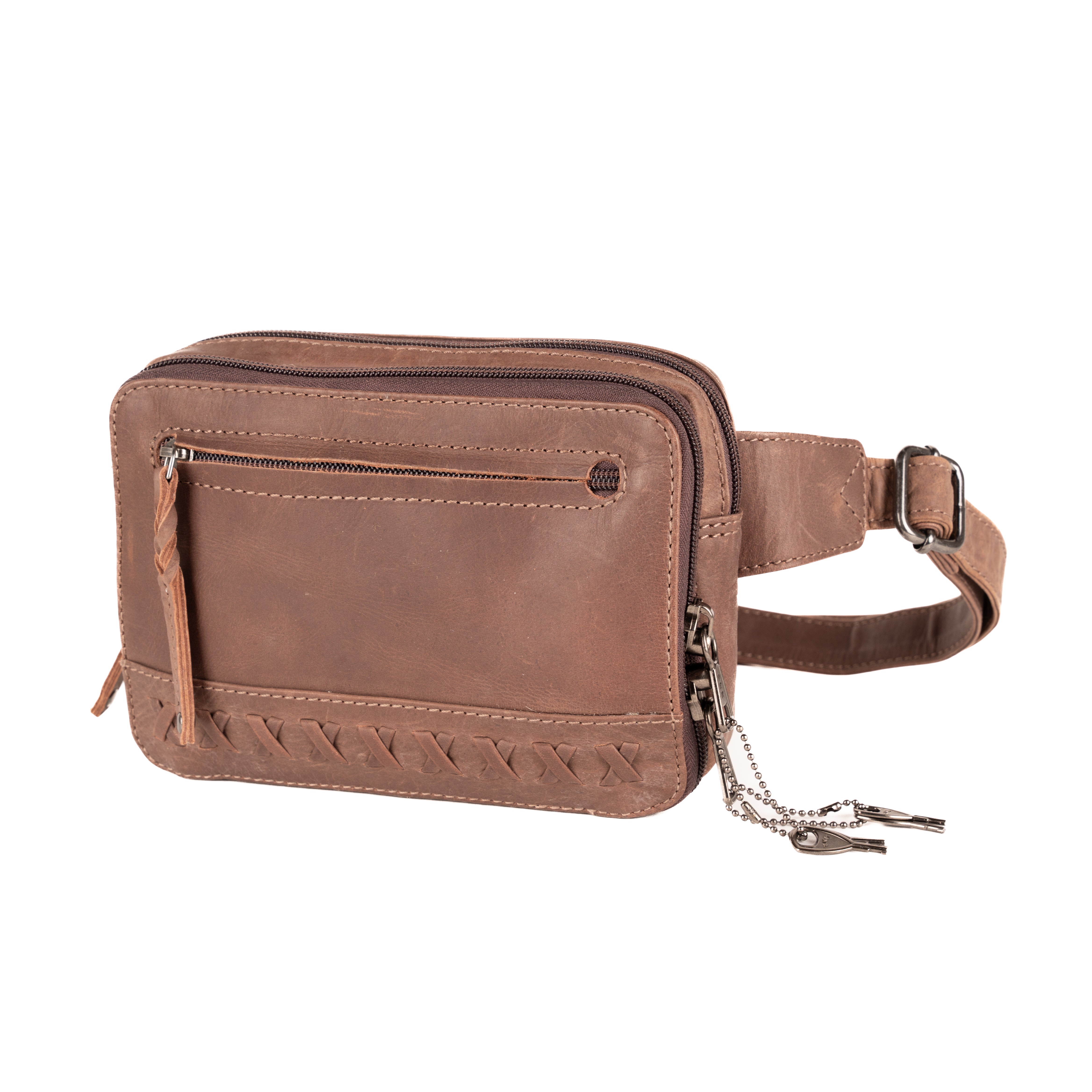 Concealed Carry Kailey Leather Purse Pack by Lady Conceal