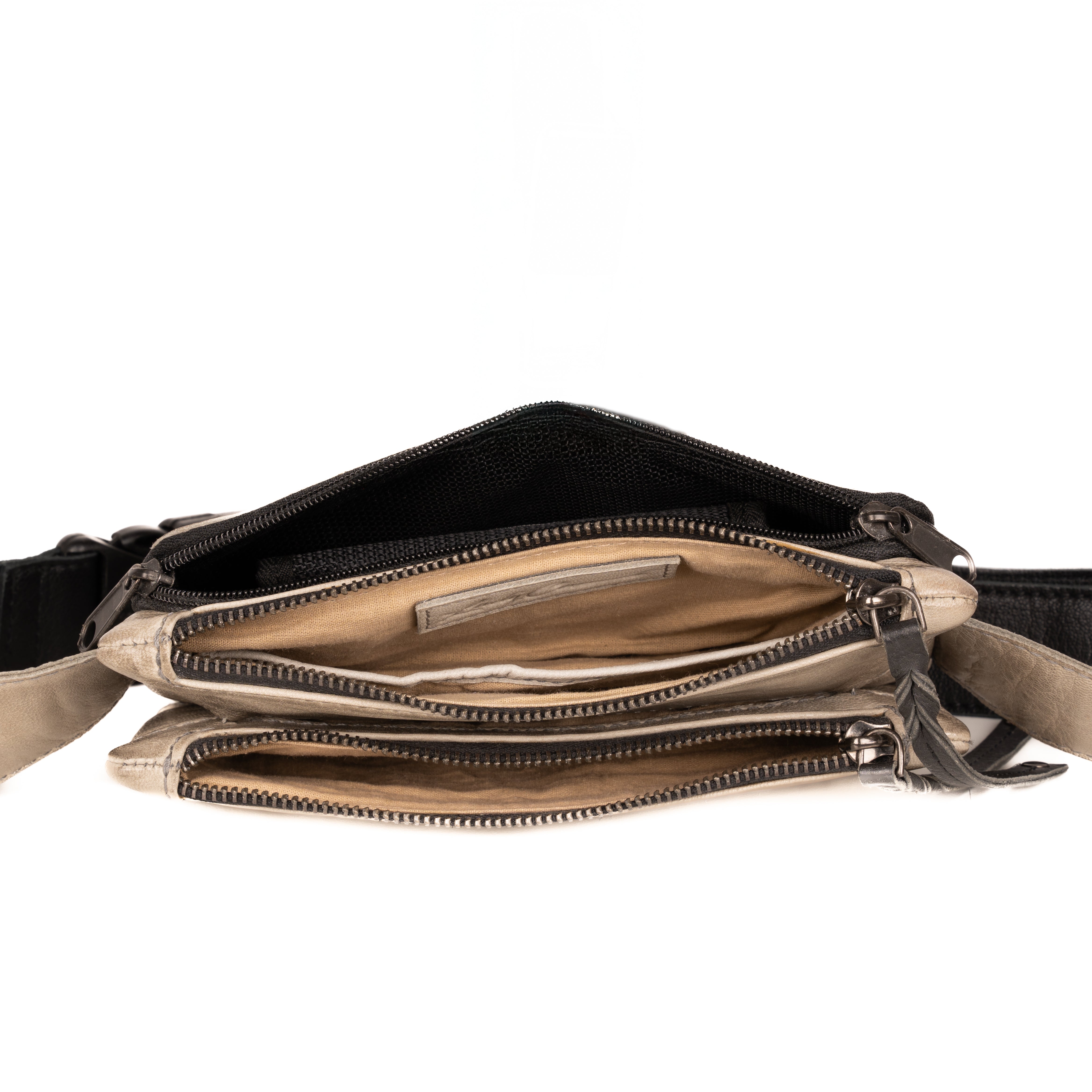 Concealed Carry Light Olive Fanny Pack by Lady Conceal - No Locking Zippers