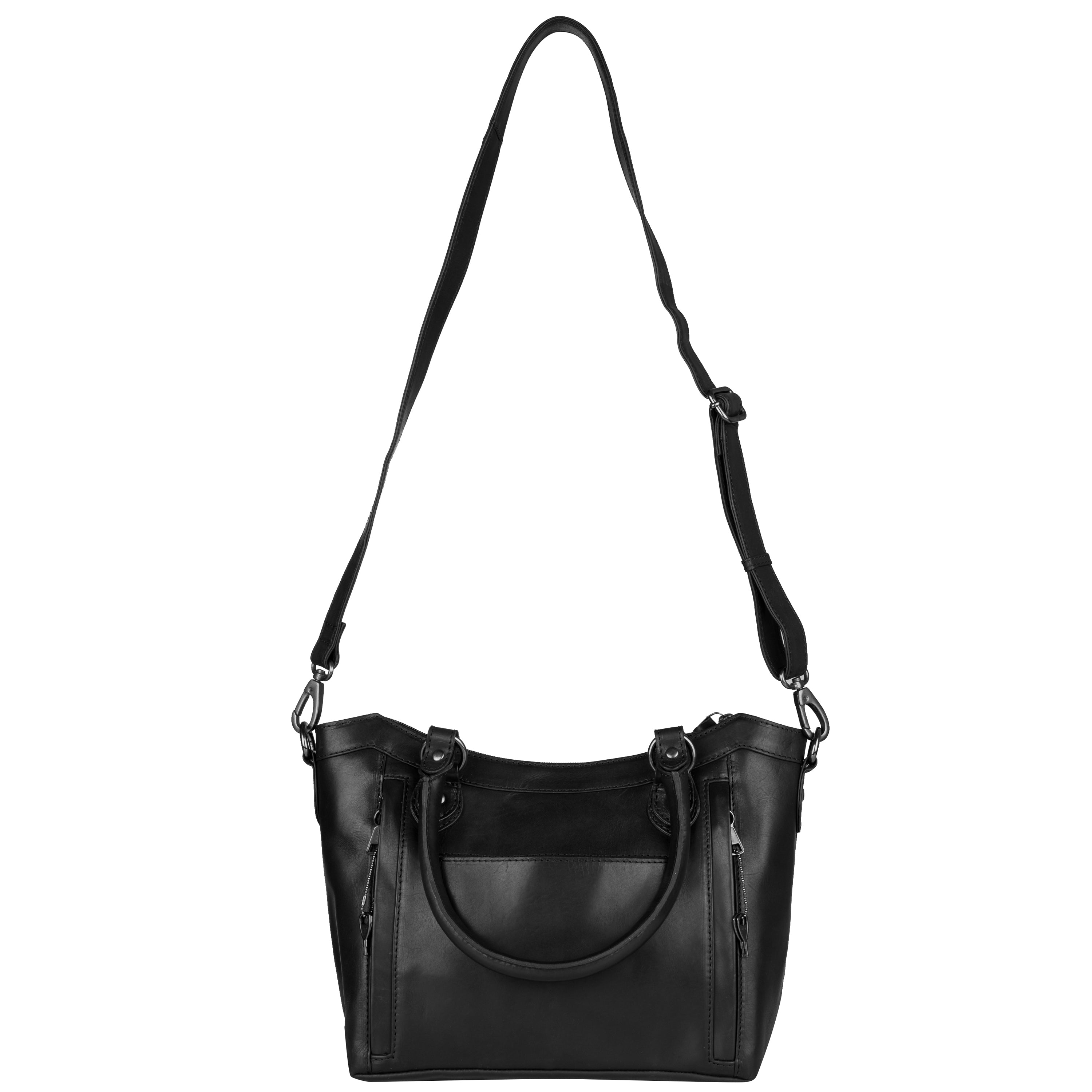 Sadie Leather Satchel Concealed Carry Purses for Women