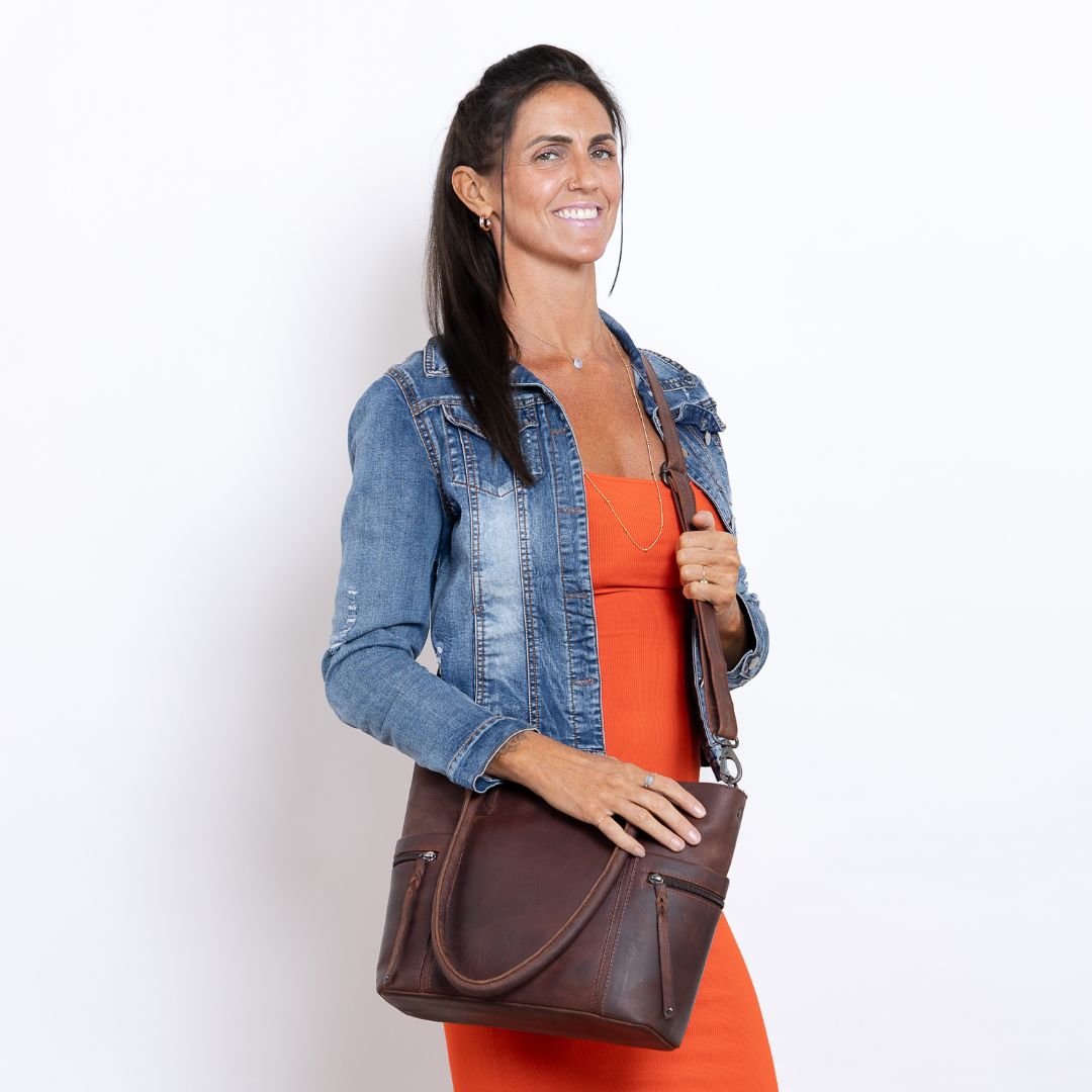 Concealed Carry Emerson Satchel by Lady Conceal