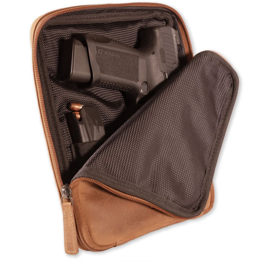 Concealed Carry Unisex Leather Gun Case by UC Leather Company