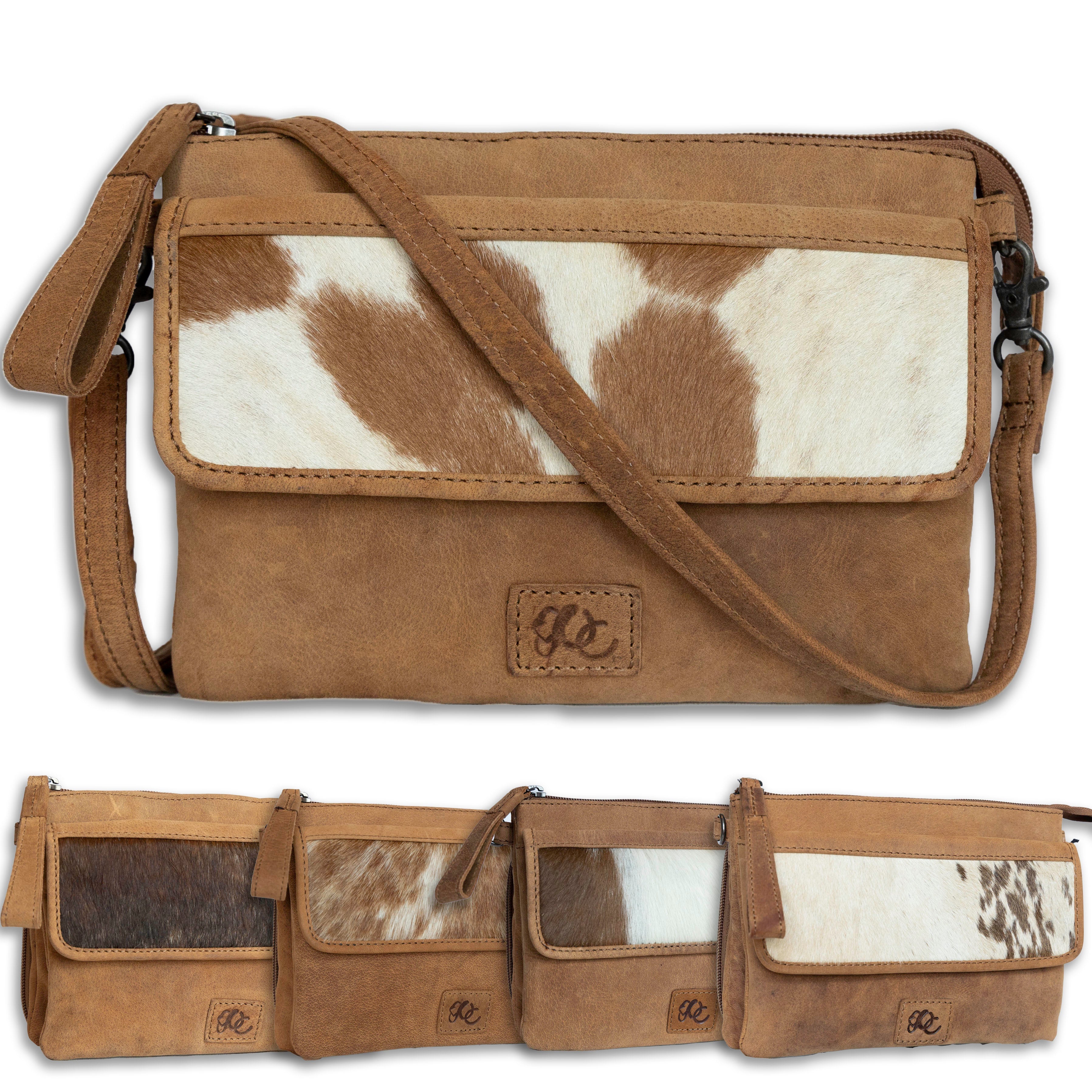 UC Leather Crossbody Bag - 	 concealed carry crossbody purse -  Gun Bag Cowboy Leather -  Unique Hide Crossbody Gun and Pistol Bag -  crossbody bag for concealed gun carry -  Unique Cowboy Leather Crossbody gun bag - 	 concealed carry crossbody leather gun purse -  concealed carry crossbody cowboy leather gun purse with locking zipper -  concealed carry purse for woman