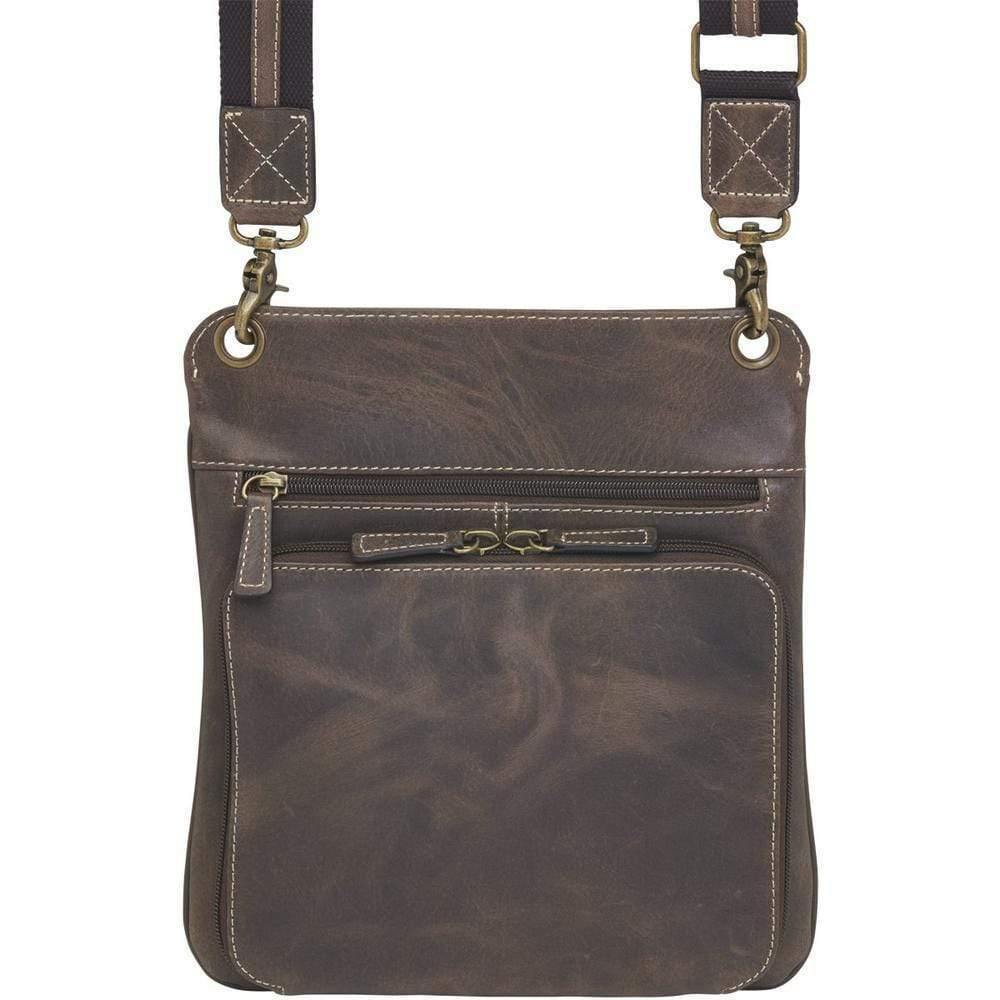 Concealed Carry Distress Buffalo Vintage Crossbody by GTM Original