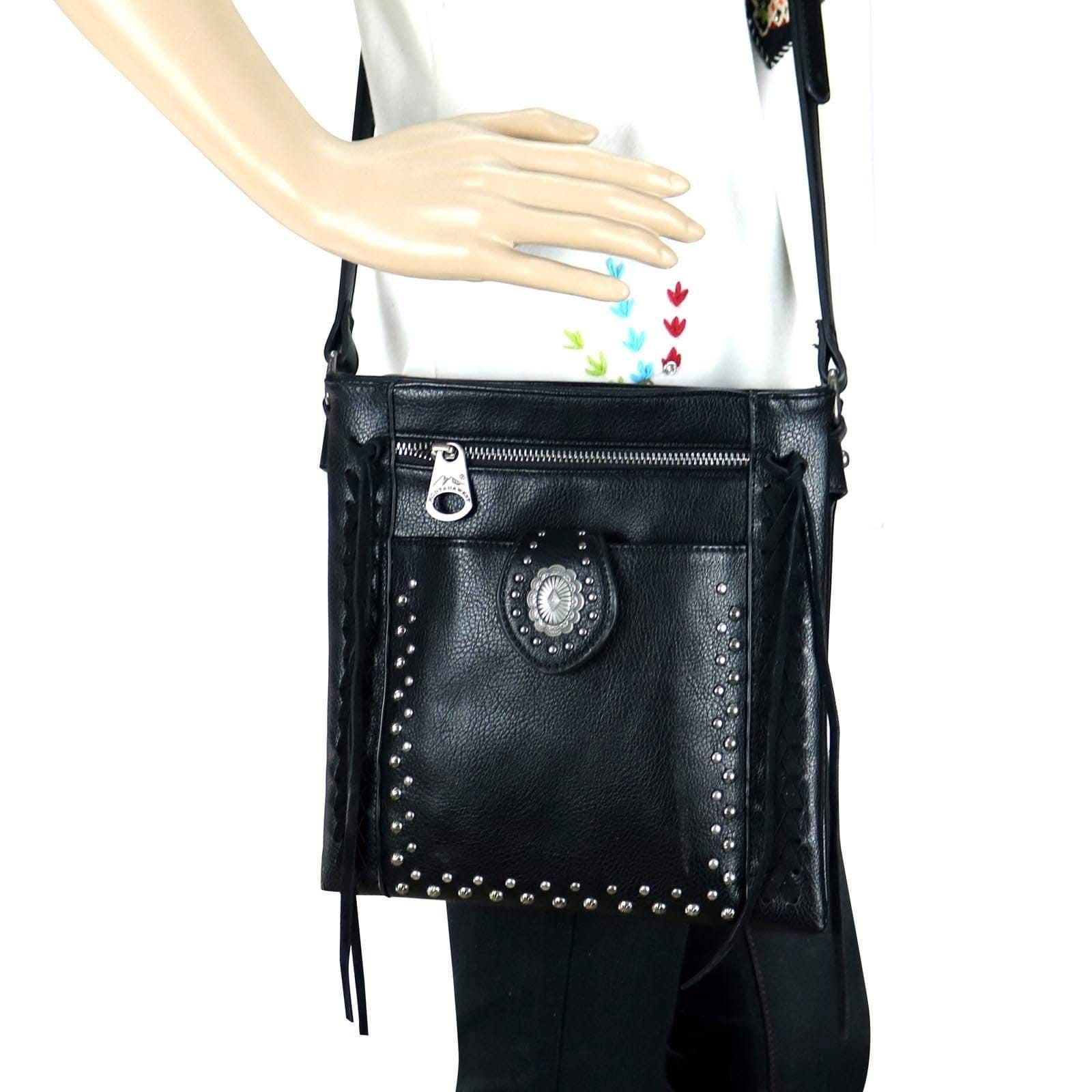 Concealed Carry Concho Crossbody Bag by Montana West