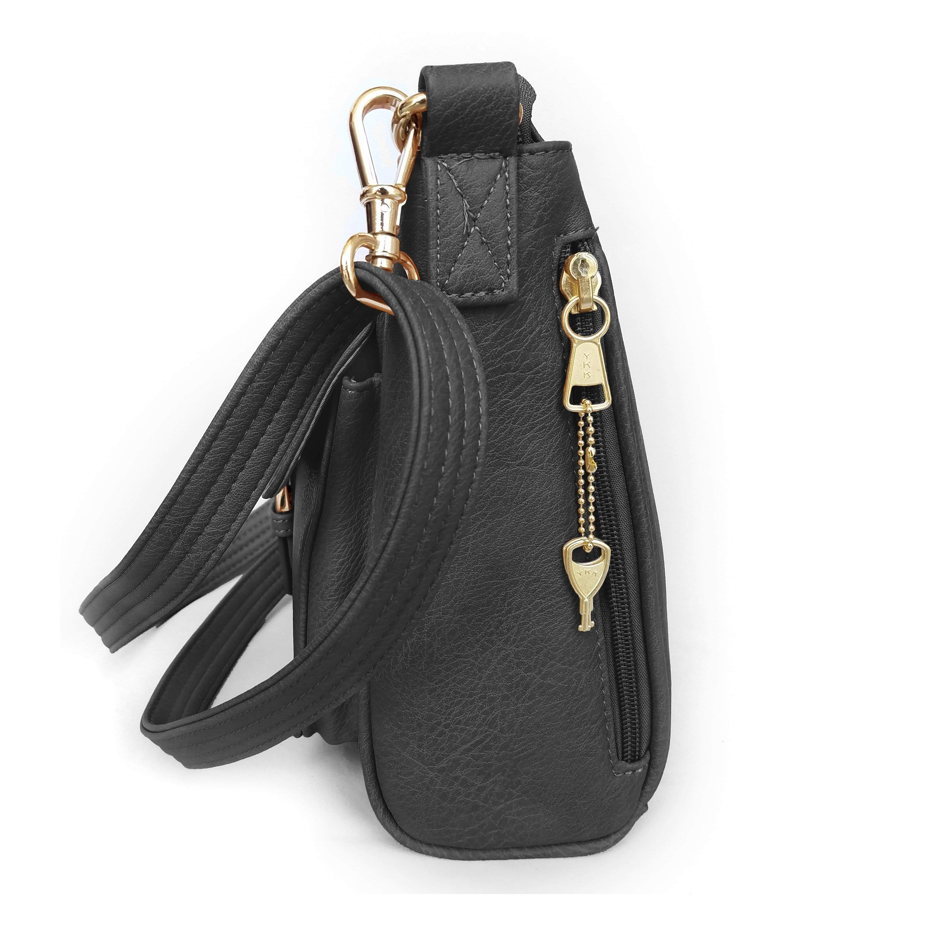 Concealed Carry Organizer Crossbody Purse by Roma Leathers