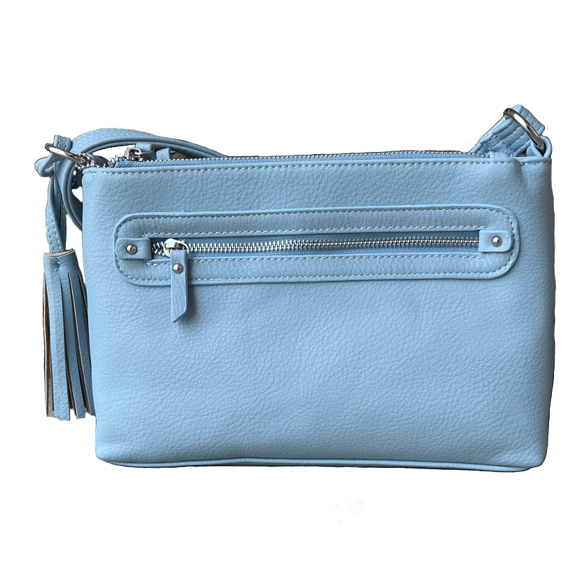  Concealed Carry Hailey Crossbody Purse Blue by Roma Leathers