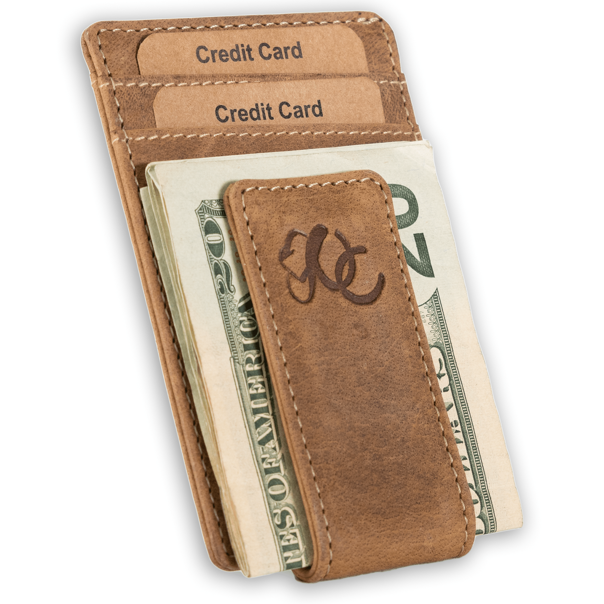 Urban Cowboy Apparel Wallet Brown Front Pocket Wallet