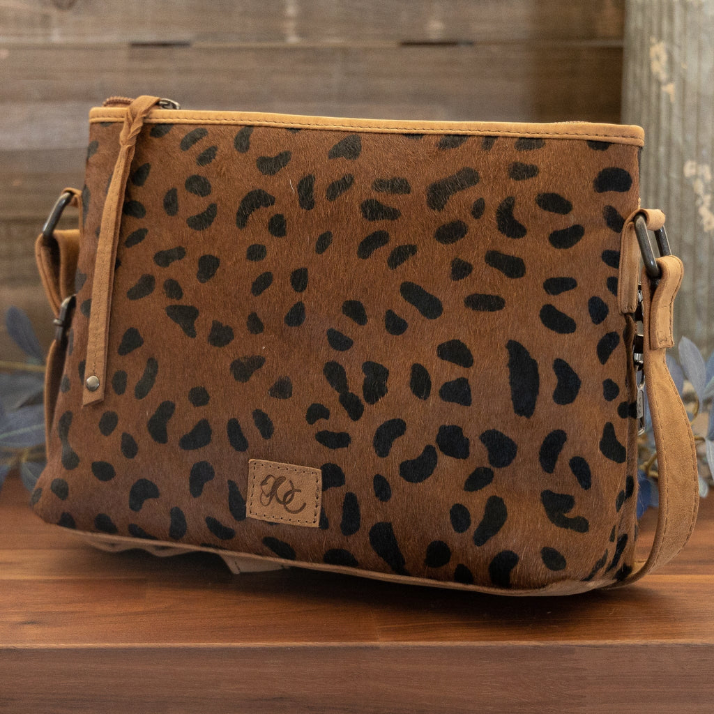 Cheetah print crossbody online purse