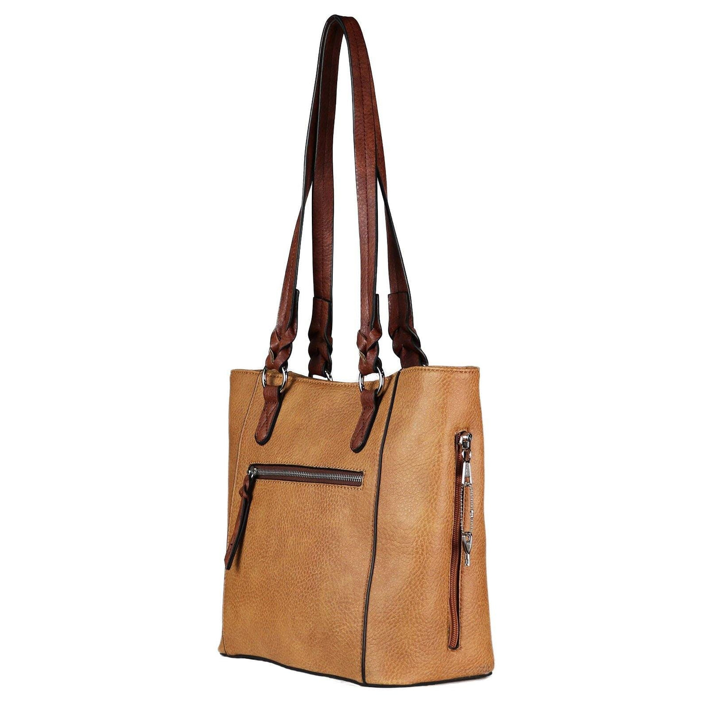 Concealed Carry Grace Tote -  Lady Conceal -  Women conceal carry purse for pistol -  Designer Luxury Tote Carry Handbag -  YKK Locking Zippers and Universal Holster - Easy Concealed Carry - Quick Gun Draw - Safe Gun Bag -  Designer Luxury Conceal Carry Handbag -  carry Handbag for gun carry - concealed carry gun Handbag with locking zipper -  concealed carry Handbag for woman