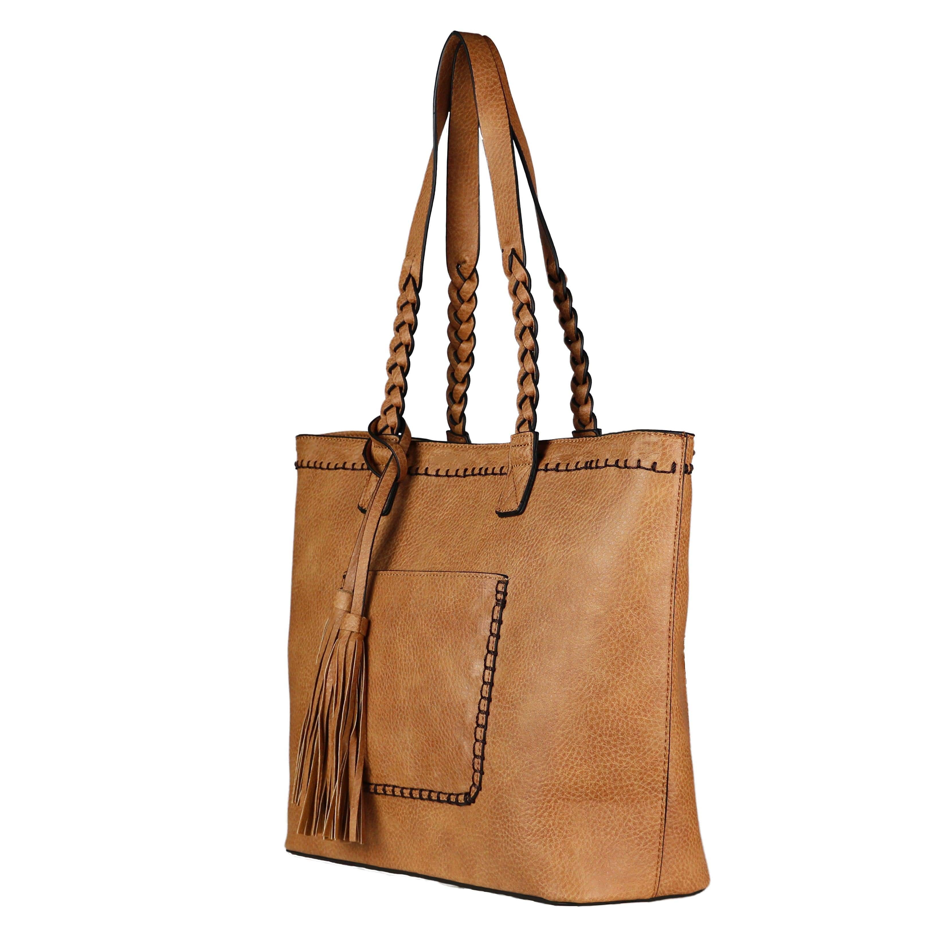 Concealed Carry Cora Tote by Lady Conceal -  Locking Designer Conceal Carry Handbag for women -   Locking Conceal and Carry Handbag with Universal Holster for Handguns -  Unique Handbag Gun and Pistol Bag - crossbody Handbag for concealed gun carry - concealed carry Handbag gun purse with locking zipper