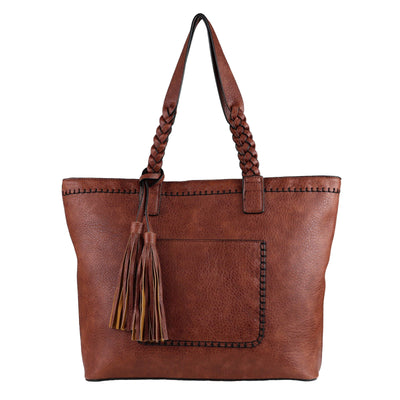 Reagan Mahogany leather Concealed Carry Purse – Teeslanger
