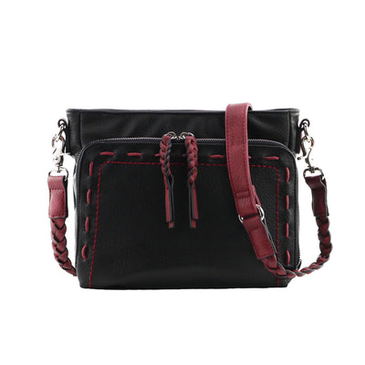 Concealed Carry Skylar Crossbody -  Lady Conceal -  Concealed Carry Purse -  black crossbody purse designer -  black owned purse designers -  crossbody bag for concealed gun carry -  concealed carry gun bags -  concealed carry crossbody bag -  concealed carry purse crossbody -  Gift for gun owners -  Women Gun Bag -  most popular crossbody bag -  crossbody handgun bag -  crossbody bags for everyday use