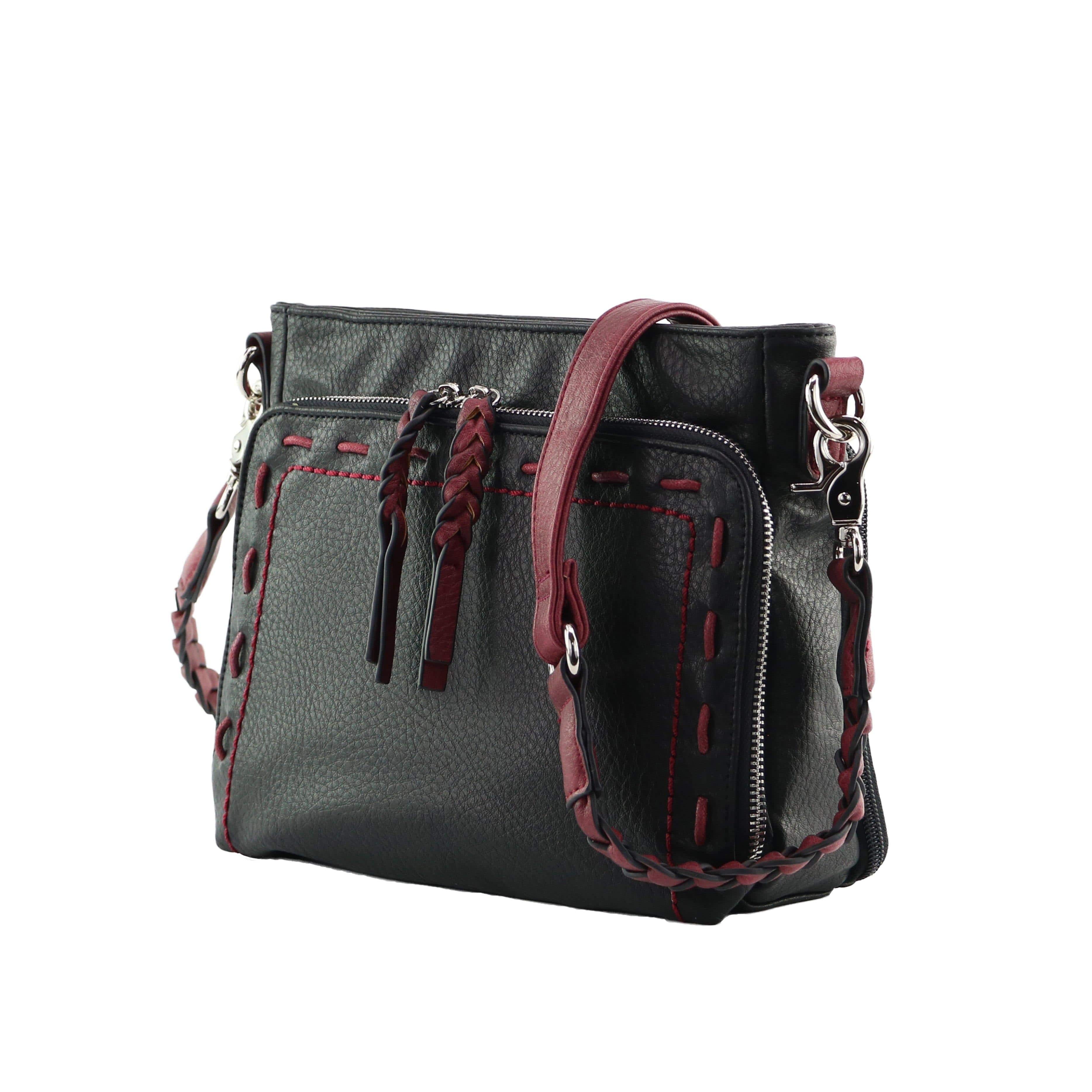 Concealed Carry Skylar Crossbody -  Lady Conceal -  Concealed Carry Purse -  black crossbody purse designer -  black owned purse designers -  crossbody bag for concealed gun carry -  concealed carry gun bags -  concealed carry crossbody bag -  concealed carry purse crossbody -  Gift for gun owners -  Women Gun Bag -  most popular crossbody bag -  crossbody handgun bag -  crossbody bags for everyday use