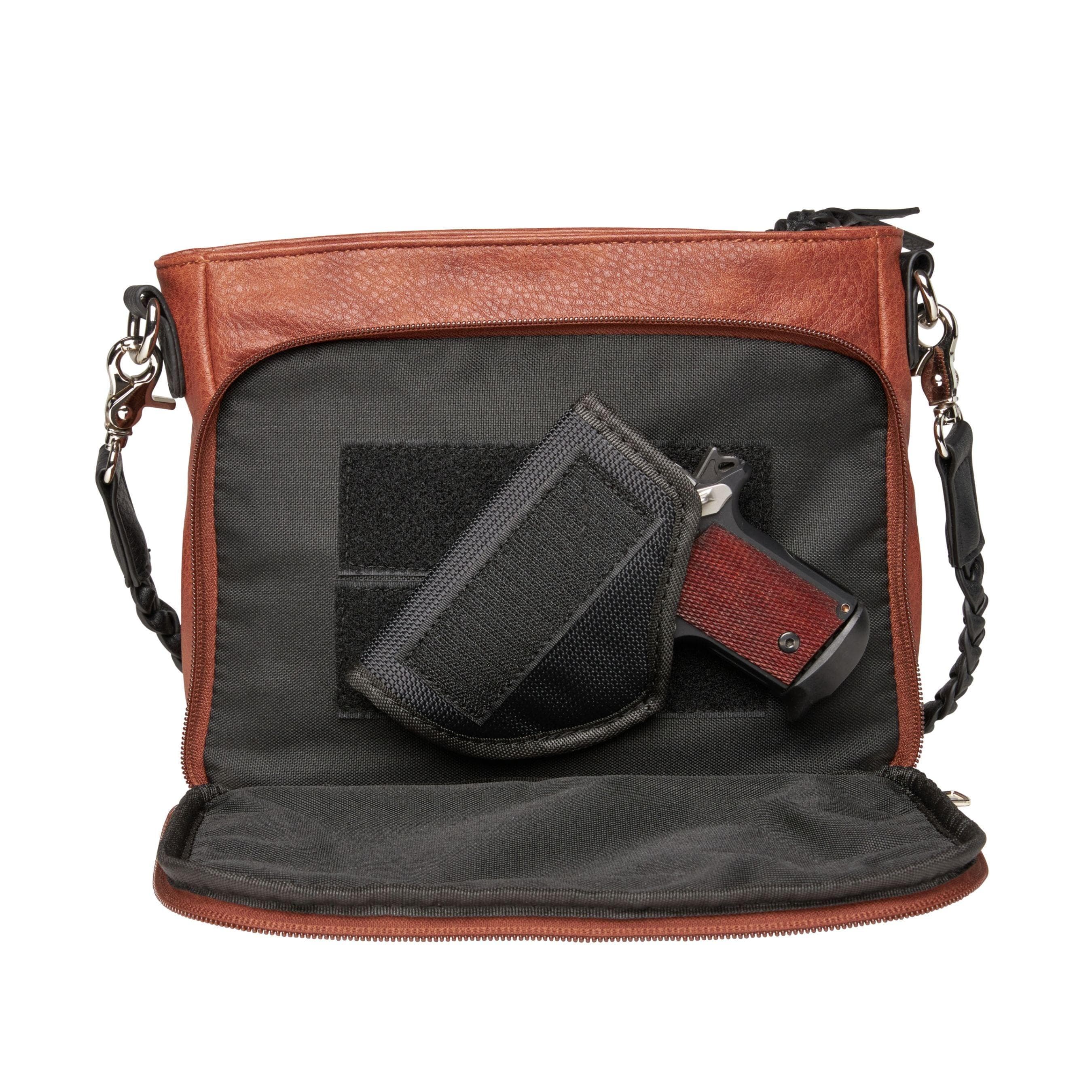 Concealed Carry Skylar Crossbody -  Lady Conceal -  Concealed Carry Purse -  black crossbody purse designer -  black owned purse designers -  crossbody bag for concealed gun carry -  concealed carry gun bags -  concealed carry crossbody bag -  concealed carry purse crossbody -  Gift for gun owners -  Women Gun Bag -  most popular crossbody bag -  crossbody handgun bag -  crossbody bags for everyday use