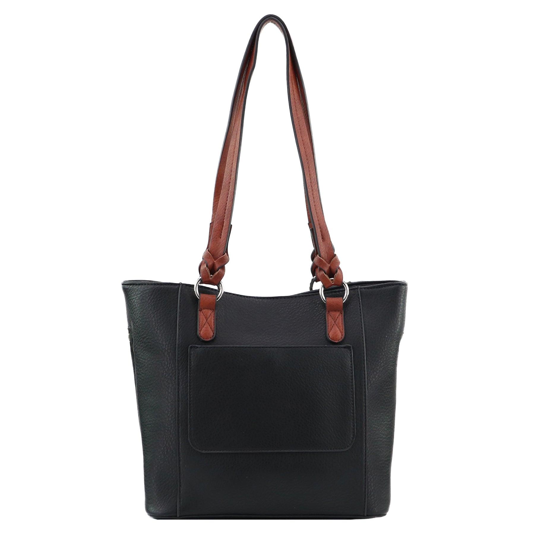 Concealed Carry Grace Tote -  Lady Conceal -  Women conceal carry purse for pistol -  Designer Luxury Tote Carry Handbag -  YKK Locking Zippers and Universal Holster - Easy Concealed Carry - Quick Gun Draw - Safe Gun Bag -  Designer Luxury Conceal Carry Handbag -  carry Handbag for gun carry - concealed carry gun Handbag with locking zipper -  concealed carry Handbag for woman