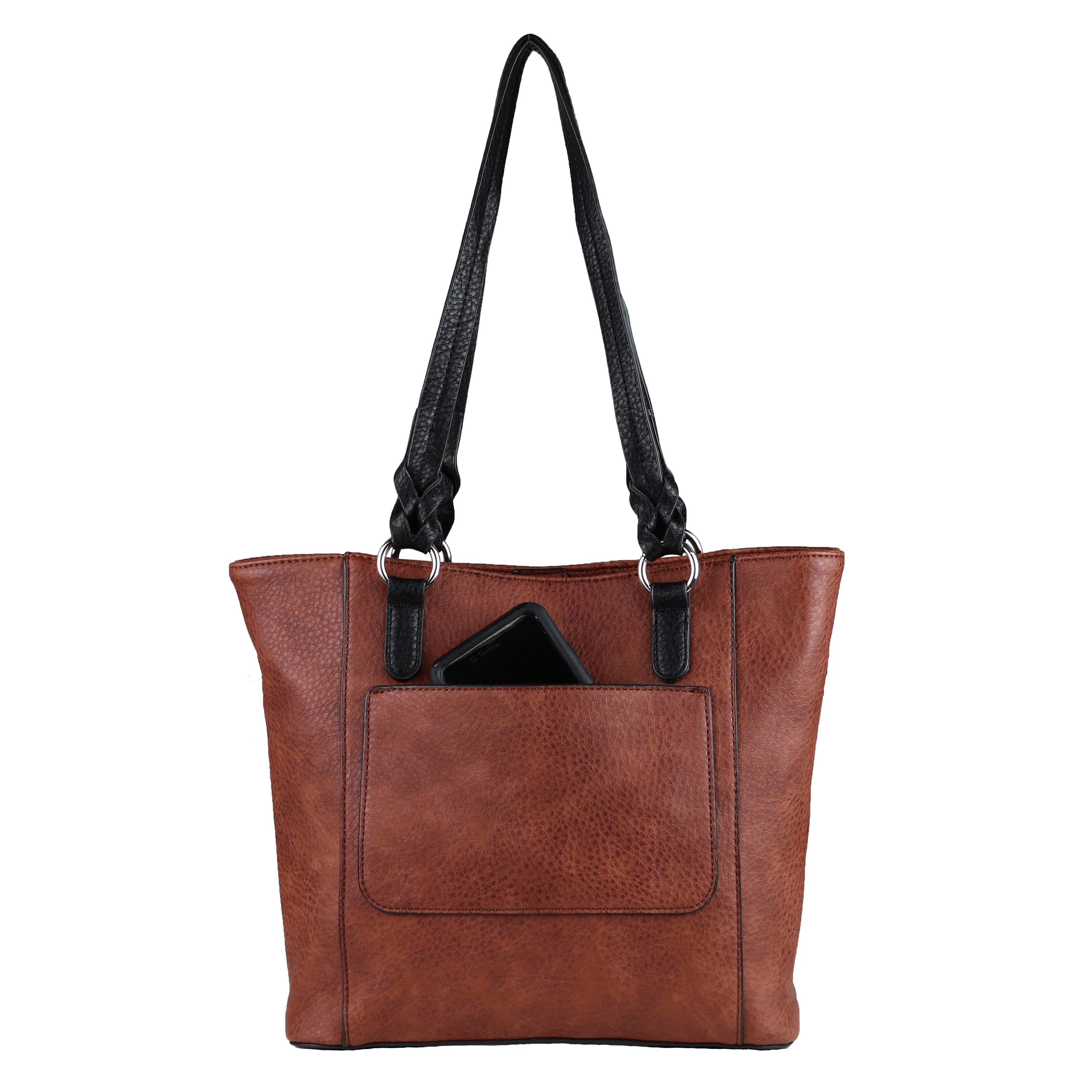 Concealed Carry Grace Tote -  Lady Conceal -  Women conceal carry purse for pistol -  Designer Luxury Tote Carry Handbag -  YKK Locking Zippers and Universal Holster - Easy Concealed Carry - Quick Gun Draw - Safe Gun Bag -  Designer Luxury Conceal Carry Handbag -  carry Handbag for gun carry - concealed carry gun Handbag with locking zipper -  concealed carry Handbag for woman