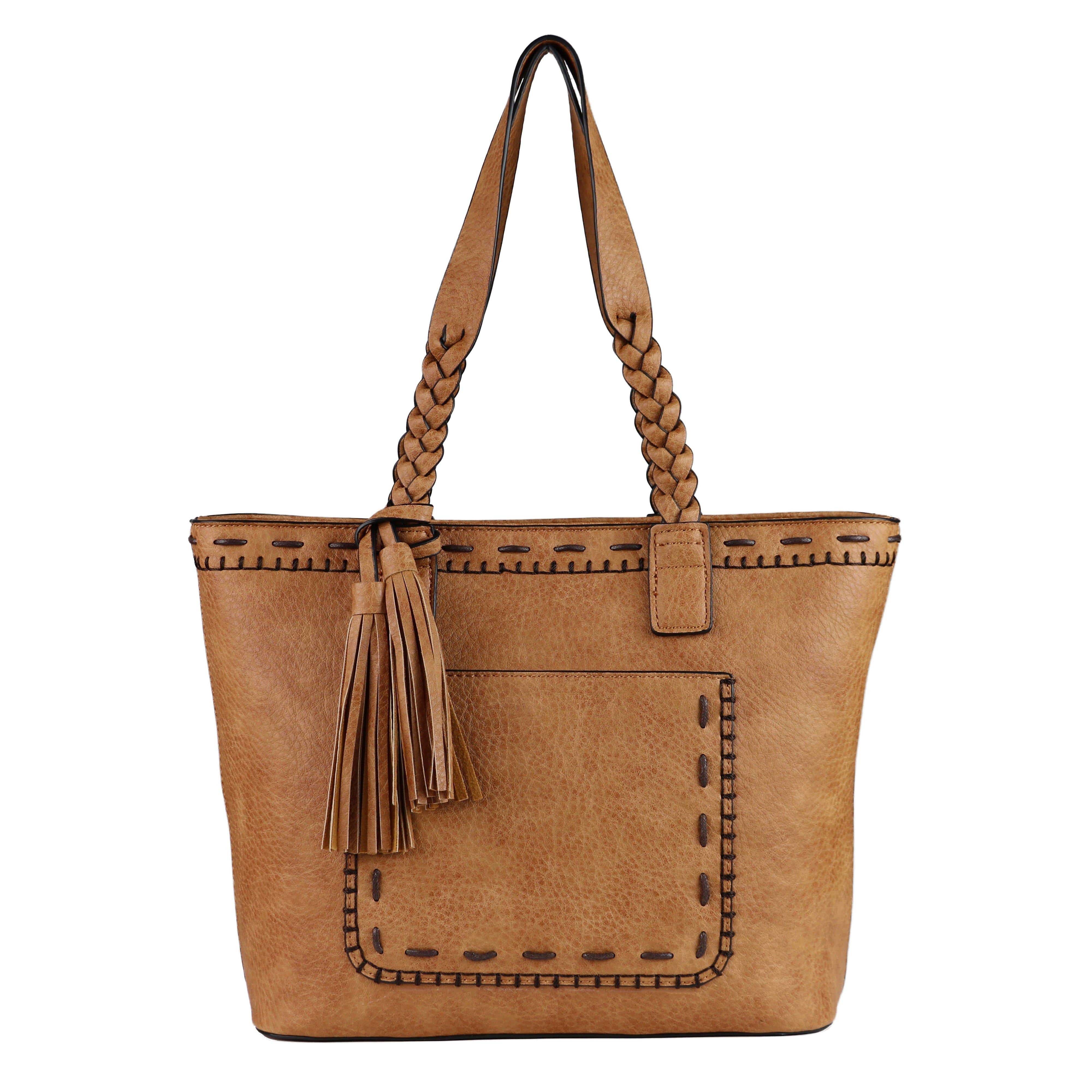 Lady Conceal Cora Stitched Tote