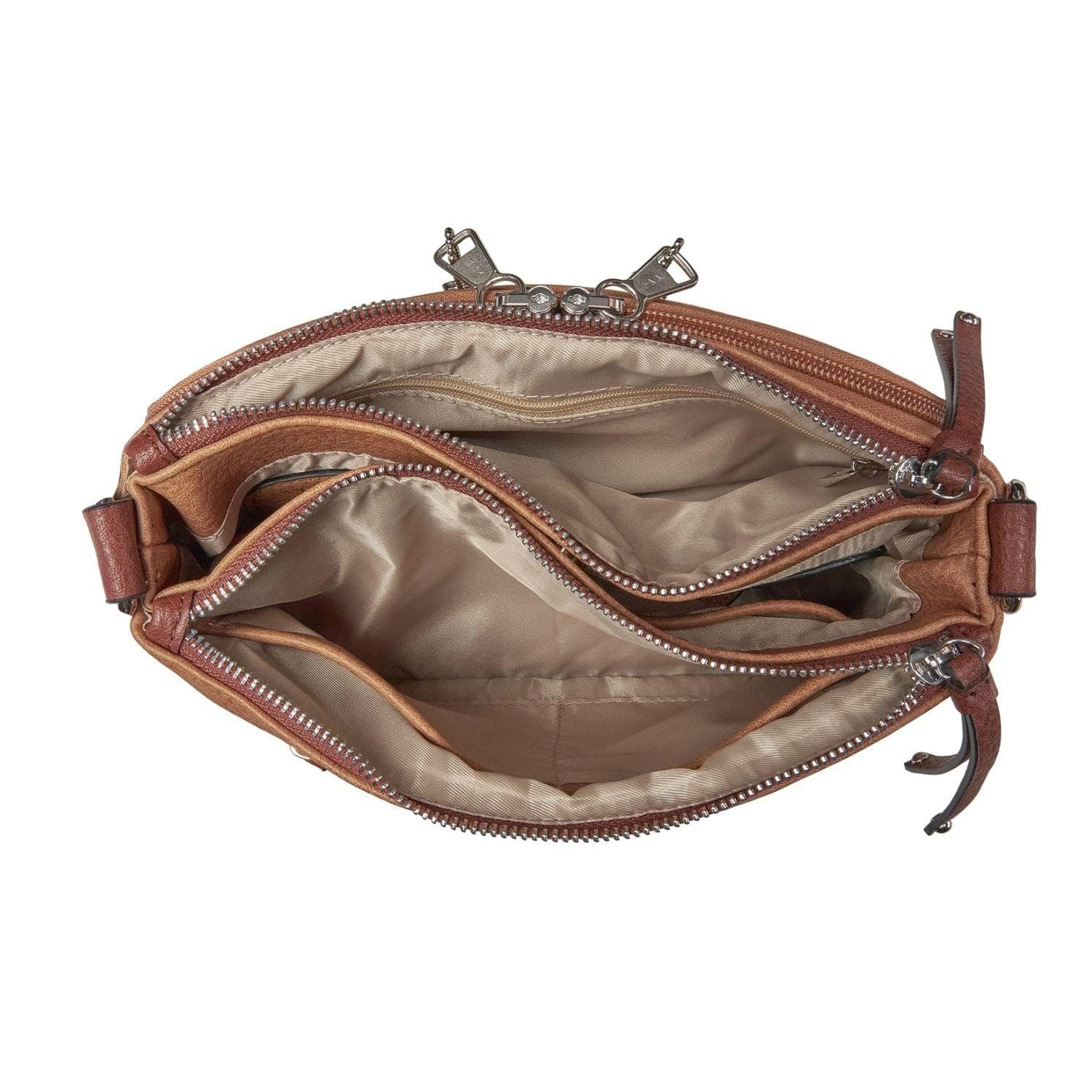 Concealed Carry Hailey Crossbody -  Lady Conceal -  soft leather shoulder bags for women's -  crossbody bags for everyday use -  most popular crossbody bag -  crossbody bags for guns -  crossbody handgun bag -  Unique Hide Purse -  Conceal Carry Western Purse -  Stylish Carry Evelyn Leather Bag -  Bag for Conceal Carrying Women - -  Gun Bag for Women